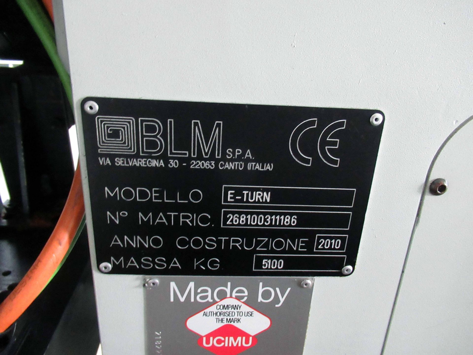 CNC ELECTRIC TUBE BENDER, BLM MDL. ETURN30, new 2010, Mdl. VG93D CNC control w/ 3D graphic - Image 3 of 31