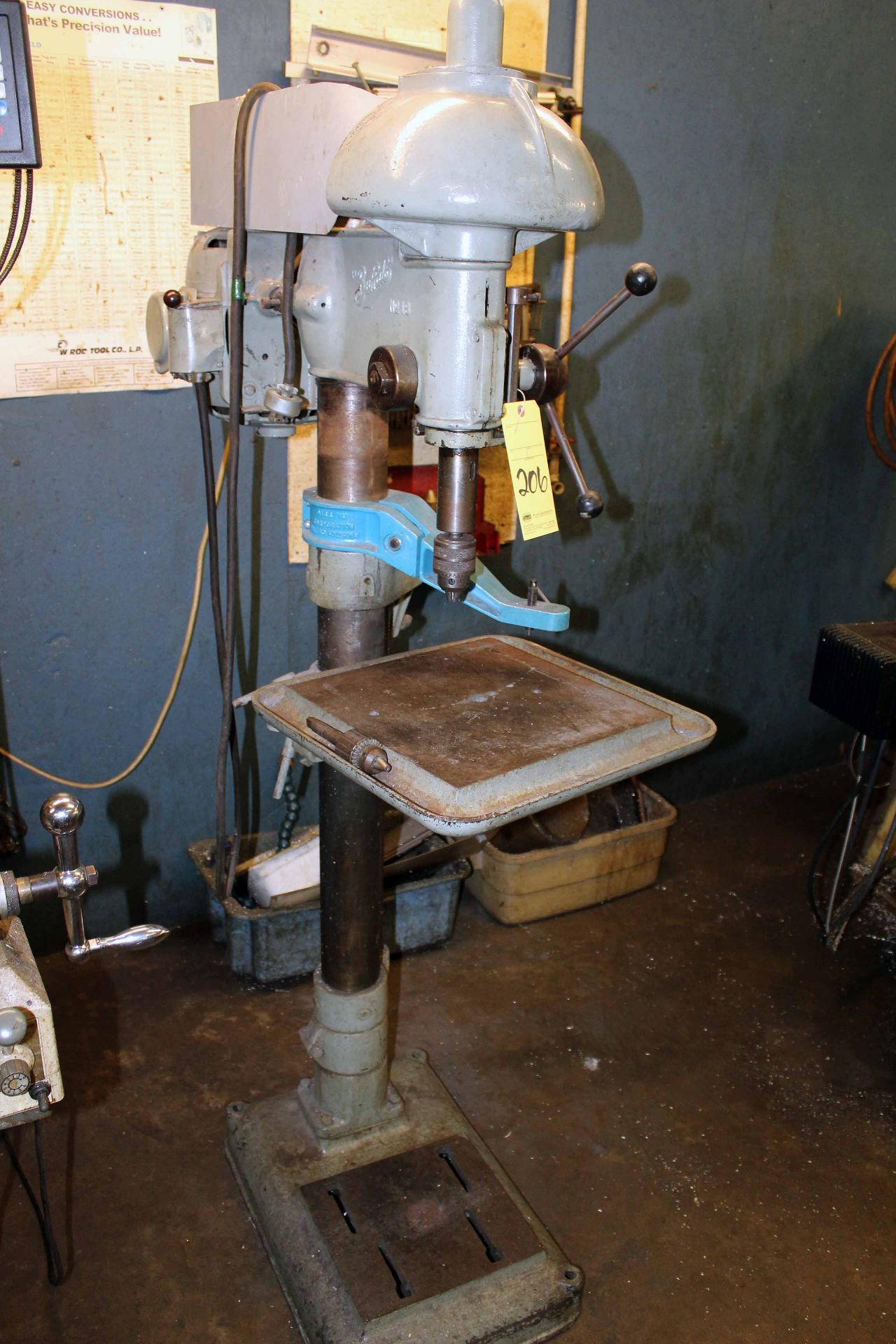 DRILL PRESS, BUFFALO NO. 13, 220 V, 3-phase, S/N 19246 (Location 8: TIMCO, 2503 ½ Bammel Timbers - Image 2 of 2