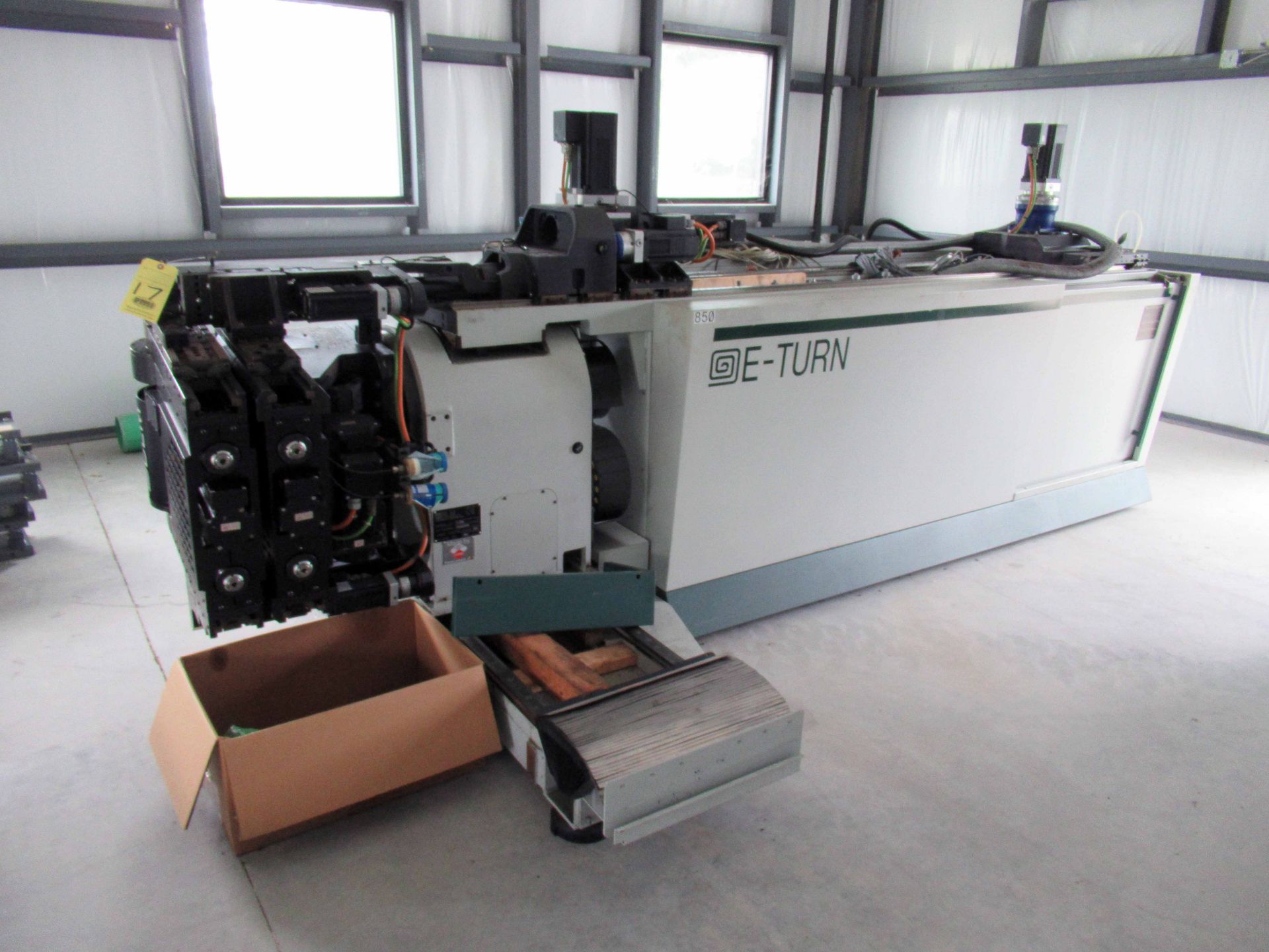 CNC ELECTRIC TUBE BENDER, BLM MDL. ETURN30, new 2010, Mdl. VG93D CNC control w/ 3D graphic