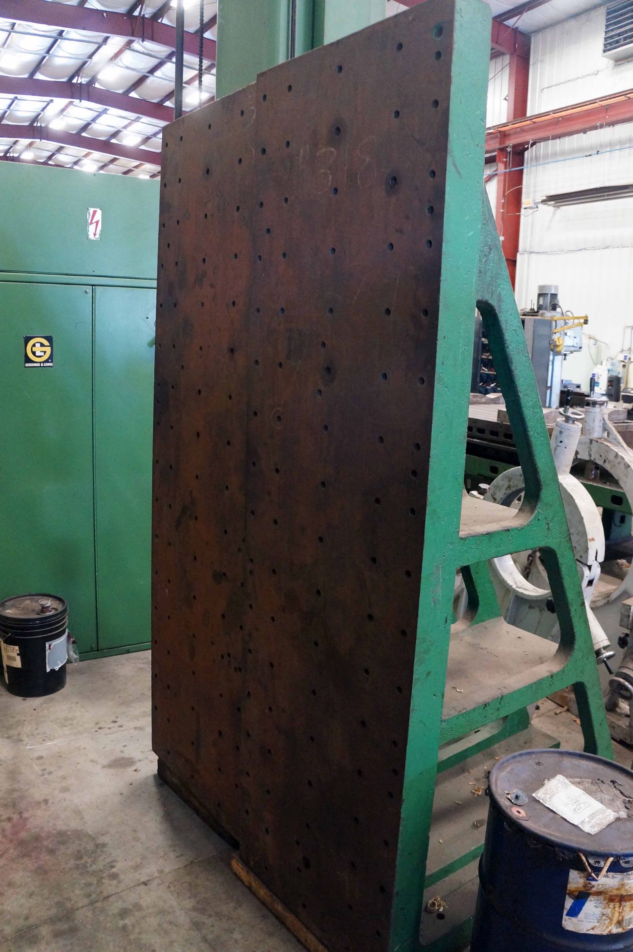 LOT OF ANGLE PLATES (2), 25"W. x 85.5" ht. x 49" dp. (Note: sold as a pair) (Location 11: Abbott