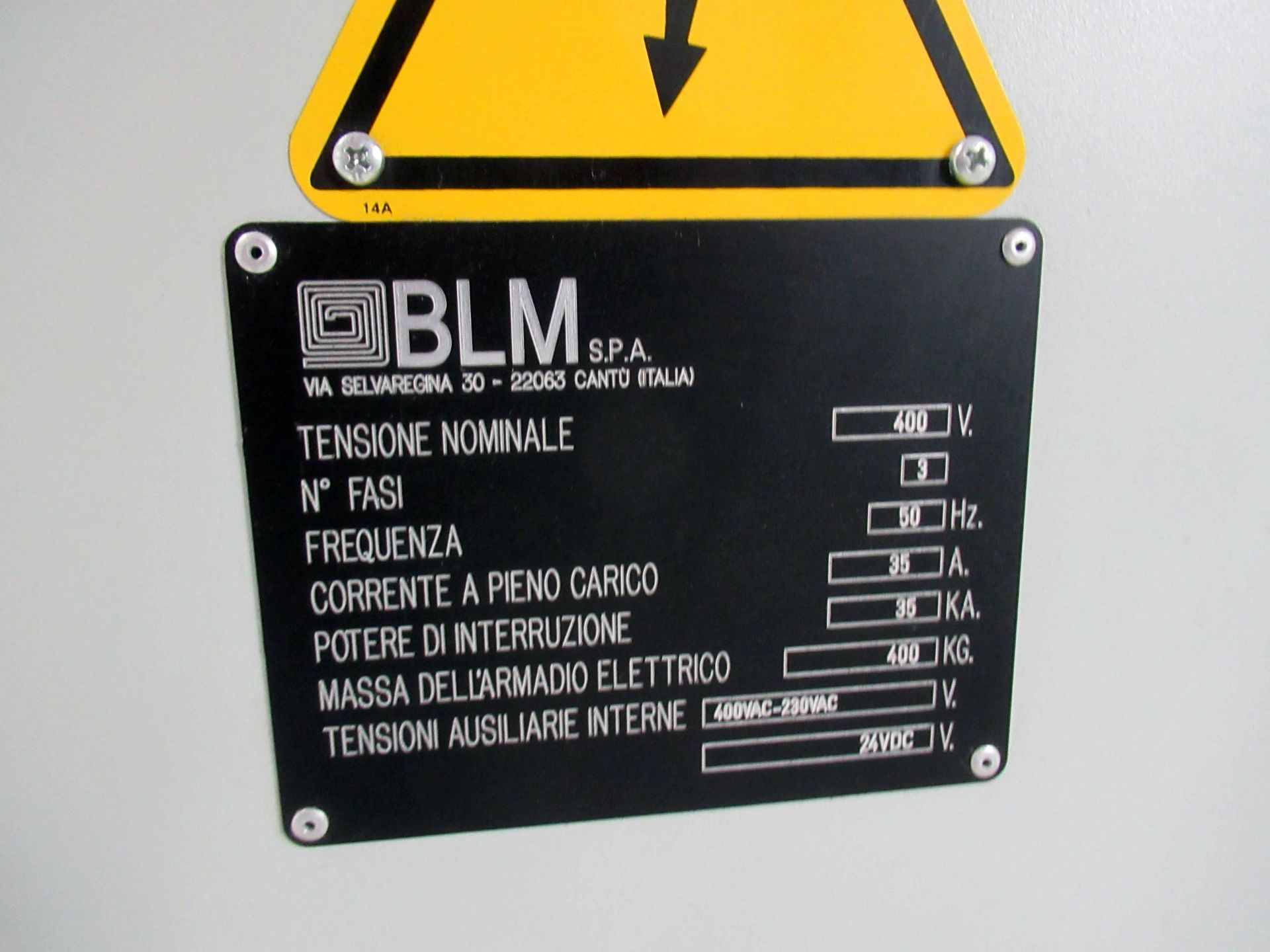 CNC ELECTRIC TUBE BENDER, BLM MDL. ETURN30, new 2010, Mdl. VG93D CNC control w/ 3D graphic - Image 9 of 31