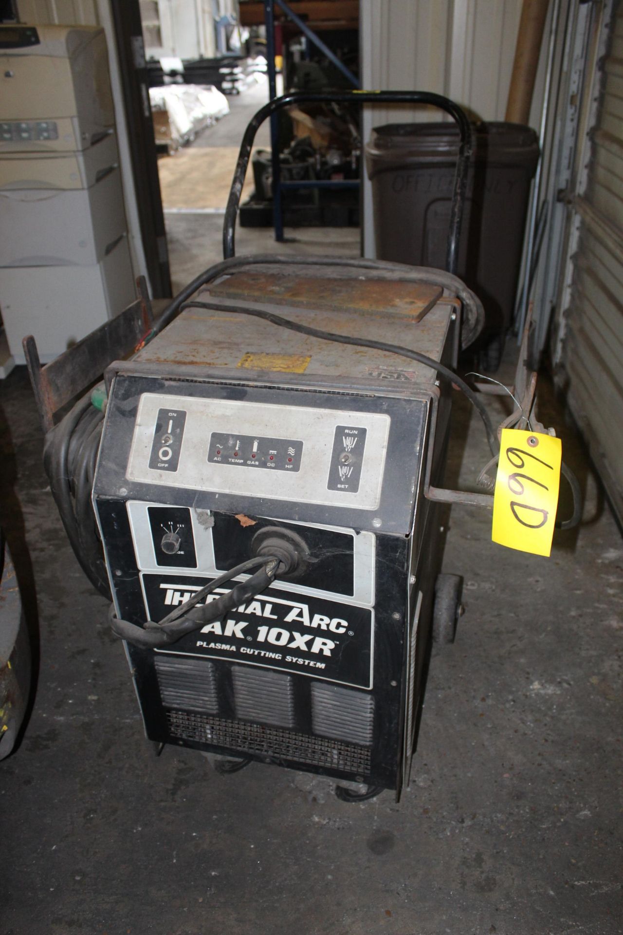 PLASMA CUTTER, THERMAL ARC MDL. PAK10XR, S/N 070328A183501C (Location 1: Fabcorp, Inc., 6951 West