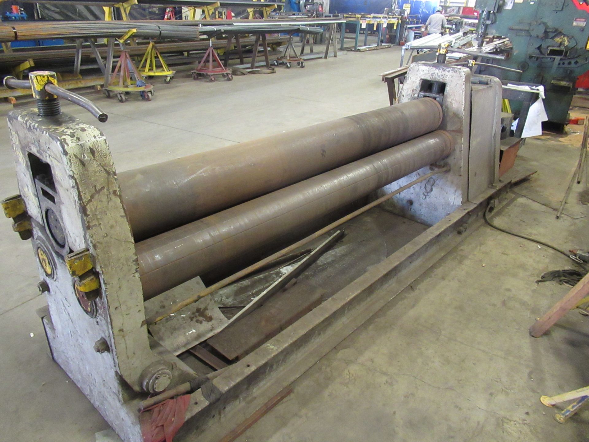 PLATE ROLL, ¾” X 8’, 9” top roll (Location 7: McCorvey Industrial Fabrication, 8610 Wallisville - Image 4 of 4