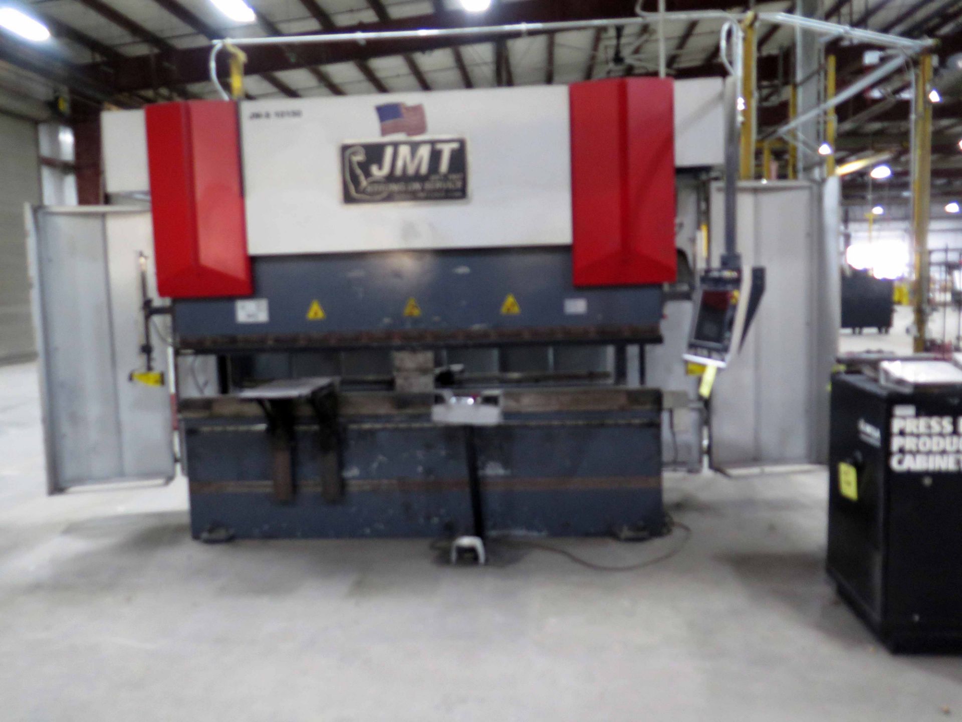 CNC PRESSBRAKE, JMT 148.5 T. X 120" MDL. JM-s 10150, , new 2014, Delem DA66T touch screen 6-axis CNC - Image 2 of 11