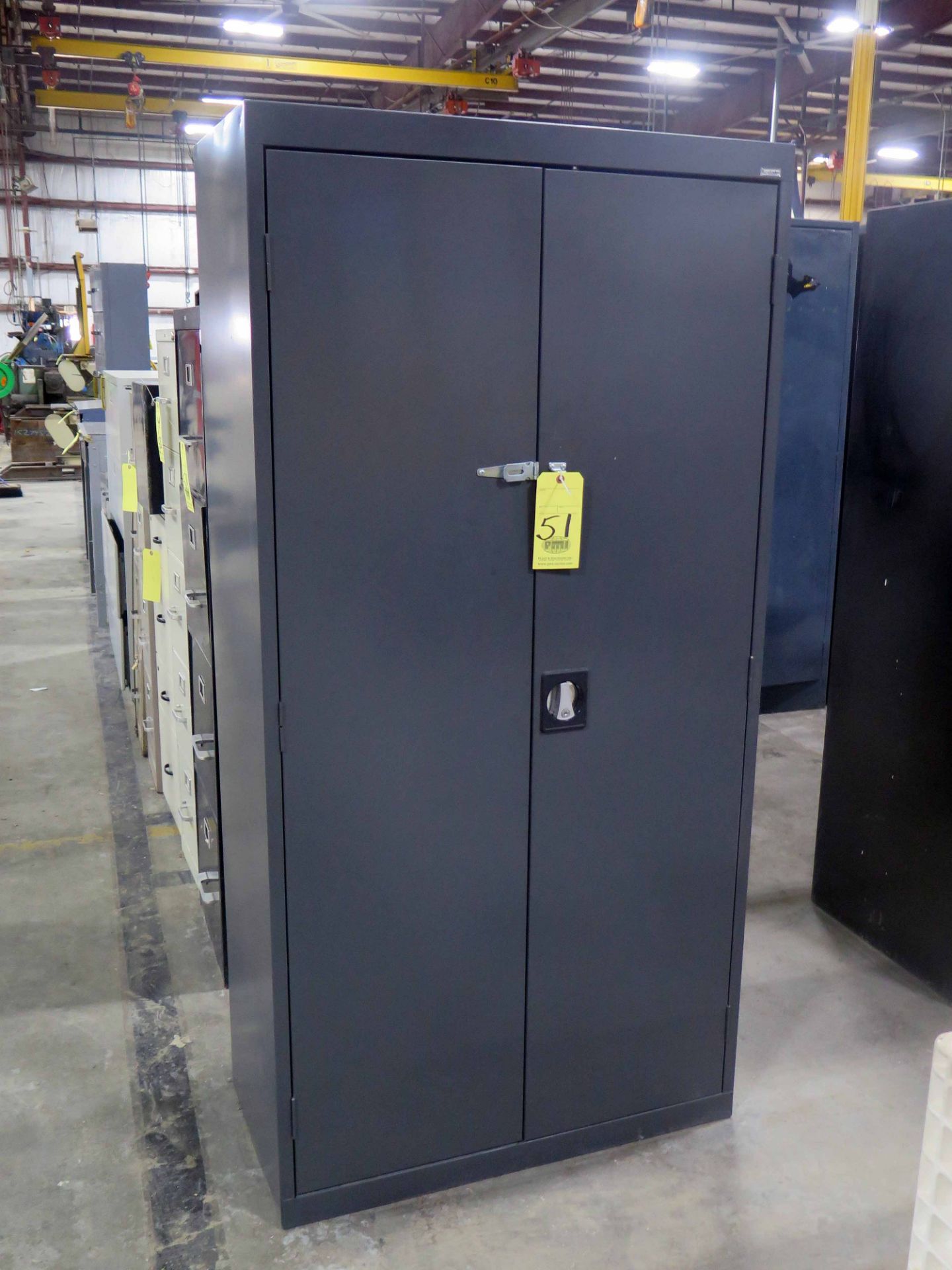 STEEL STORAGE CABINET, 2-door