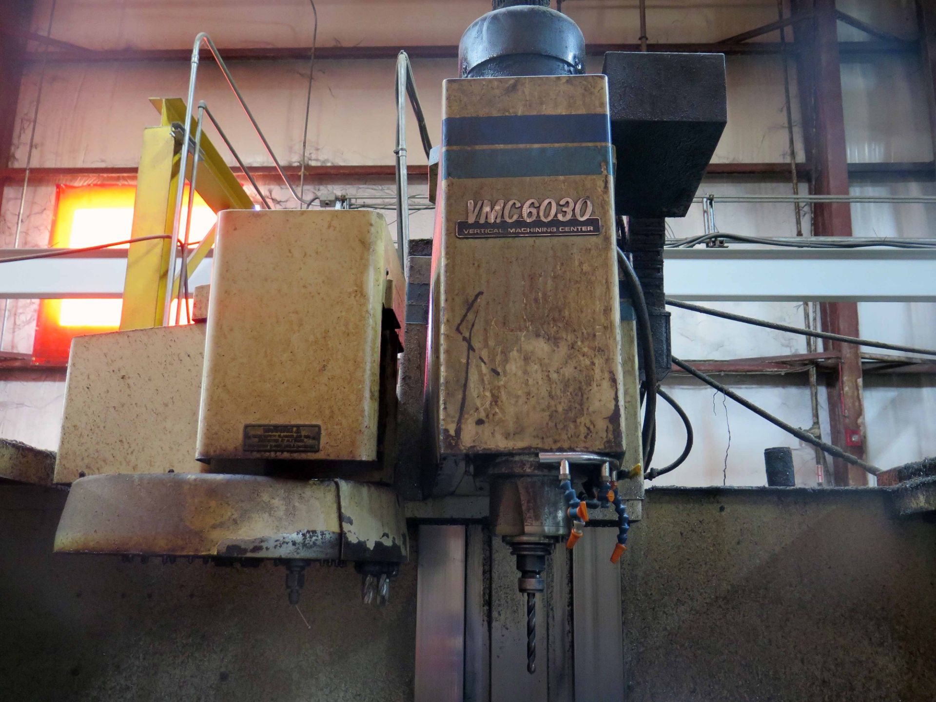 CNC VERTICAL MACHINING CENTER, FADAL MDL. VMC6030HT, new 1991, Fadal CNC88 CNC control, - Image 4 of 4