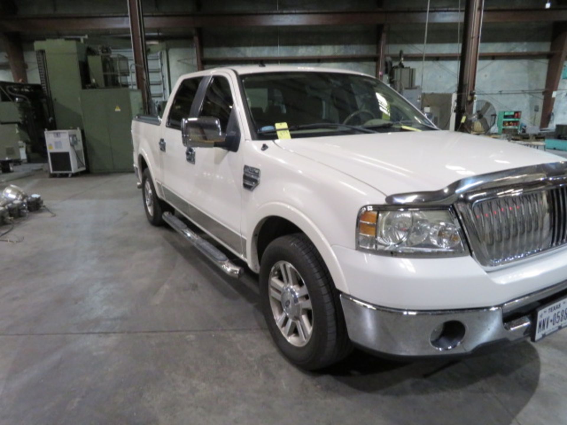 PICKUP TRUCK, 2008 FORD LARIAT MDL. F-150, Triton 5.4 liter gasoline engine, crew cab, short bed, - Image 3 of 19