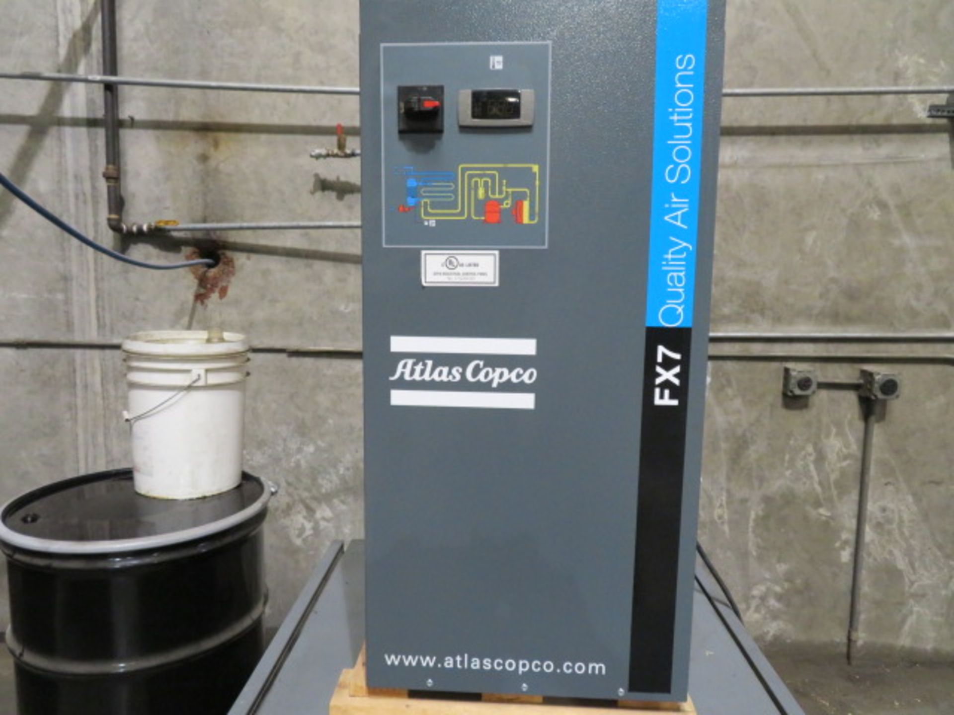 REFRIGERATED AIR DRYER, ATLAS COPCO MDL. FX7 NEW 2019