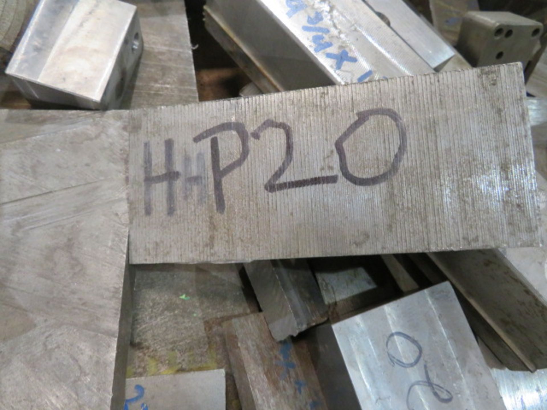 LOT CONSISTING OF: assorted P20 carbon tool steel surplus (on one pallet) - Image 2 of 2