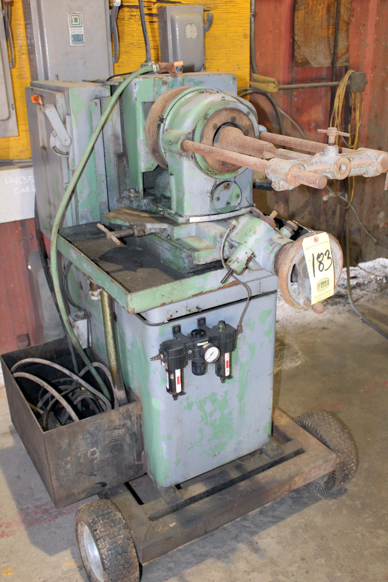 DRILL GRINDER, OLIVER MDL. 600, mtd. on roller cart