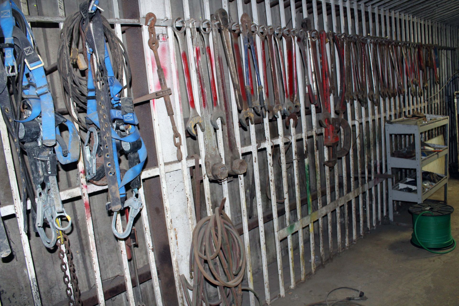 LOT CONTENTS OF TOOL CRIB, including: wrenches, welding supplies, etc. (excluding Lot 182) - Image 6 of 7