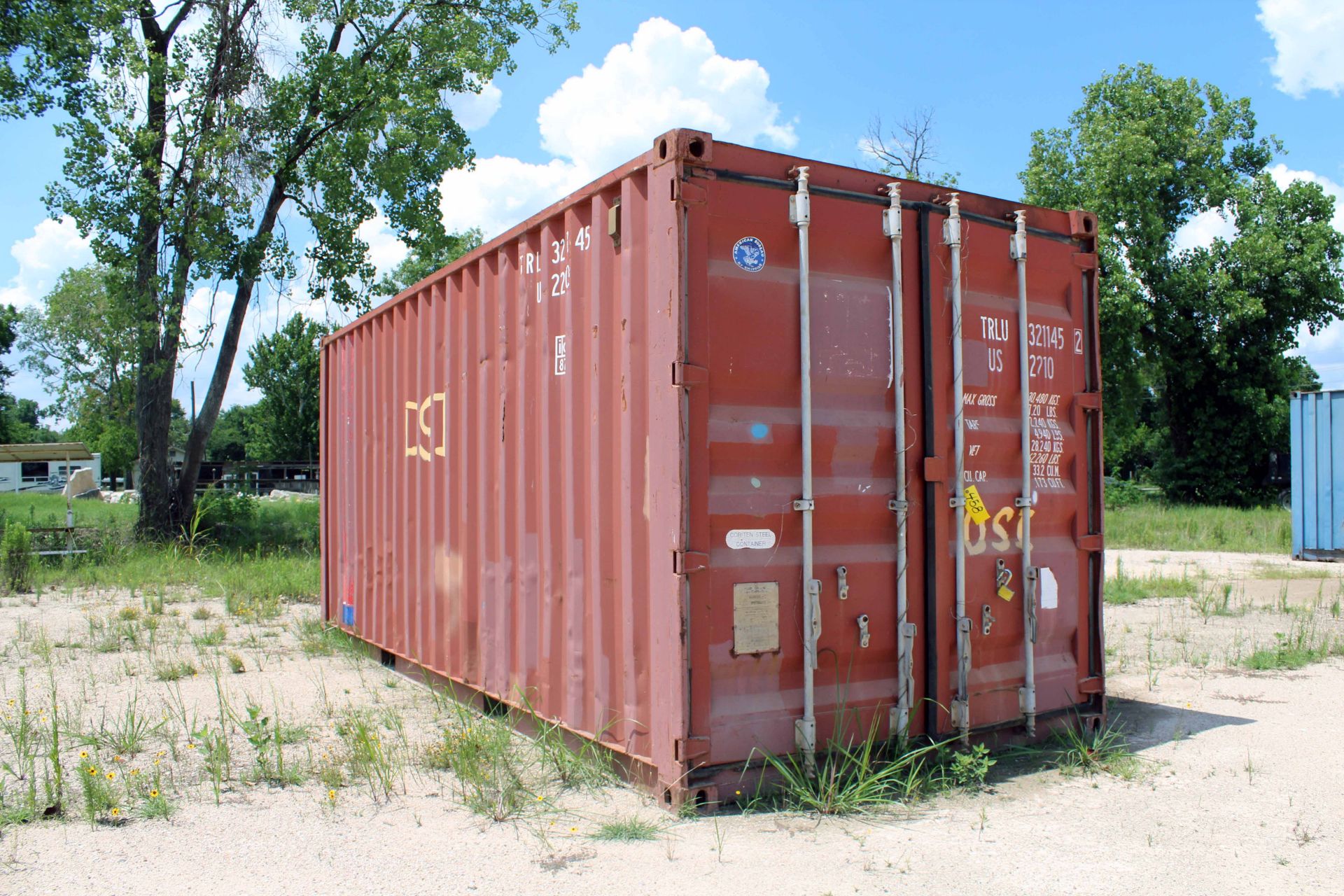 SHIPPING CONTAINER, 20' (contents not included - See Lot 450A) (Located at: 11700 Trickey Rd., - Image 2 of 2