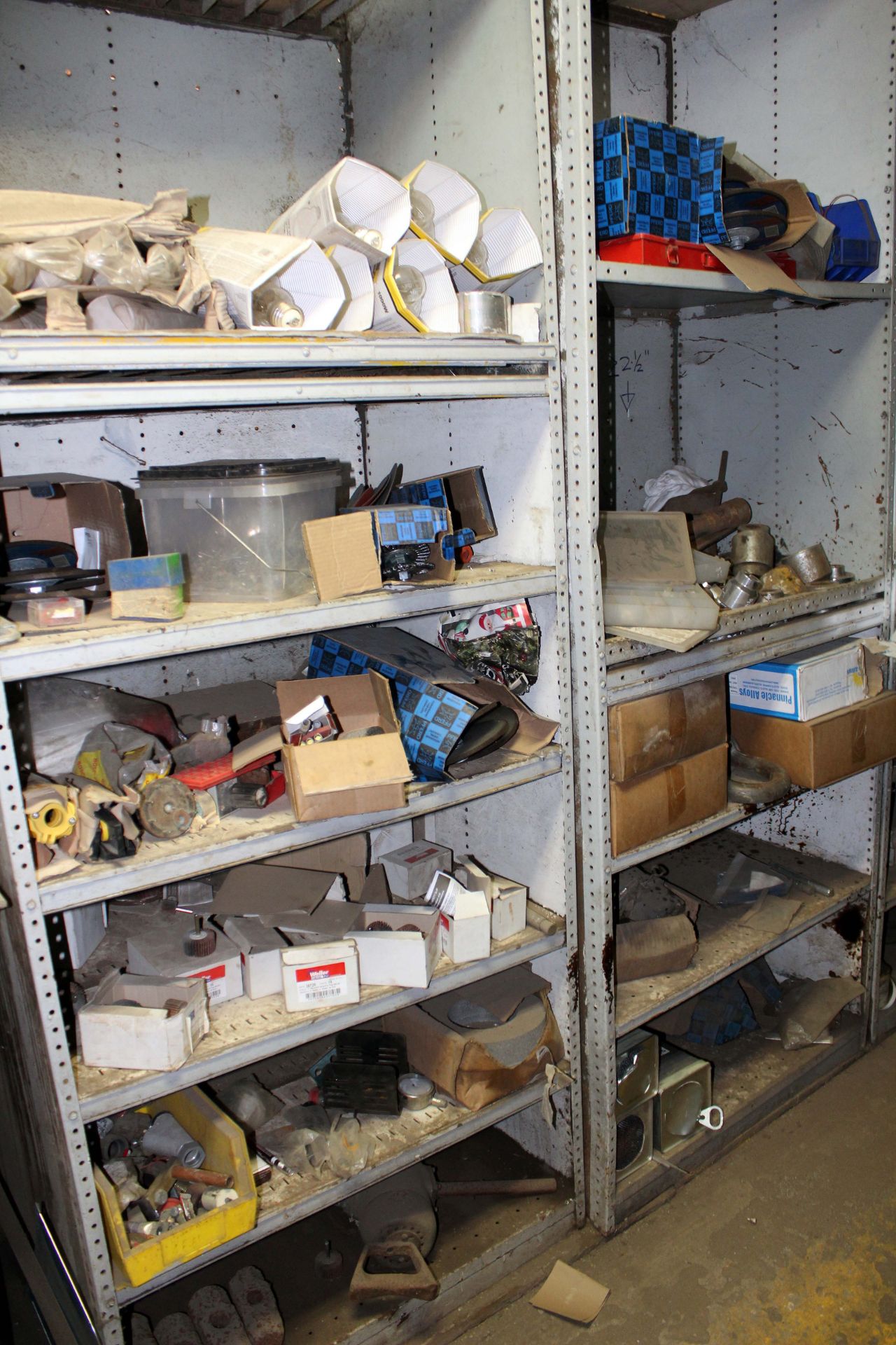 LOT CONTENTS OF TOOL CRIB, including: wrenches, welding supplies, etc. (excluding Lot 182) - Image 4 of 7