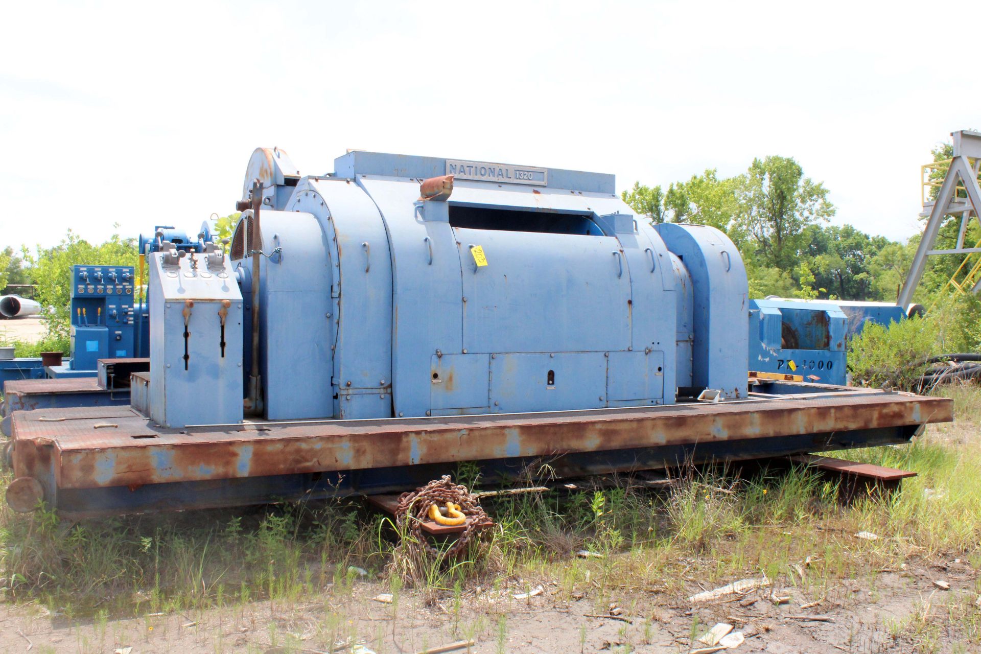 DRAWWORKS, NATIONAL MDL.1320 UE, 2,000 HP, DC drive, 1-1/2" groove