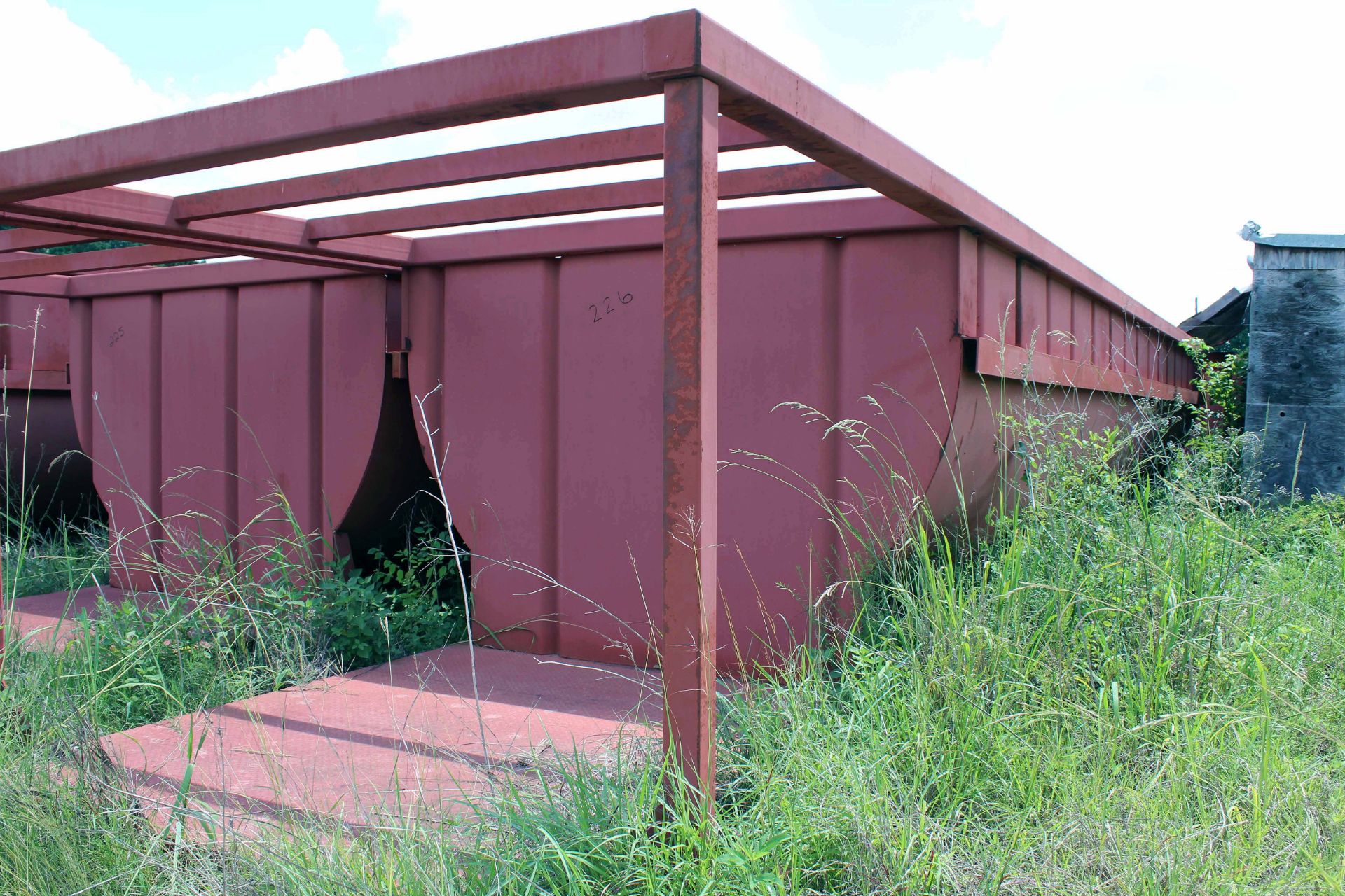 425 BBL MUD TANK SHELL, unused (Located at: 11700 Trickey Rd., Houston, TX 77067)