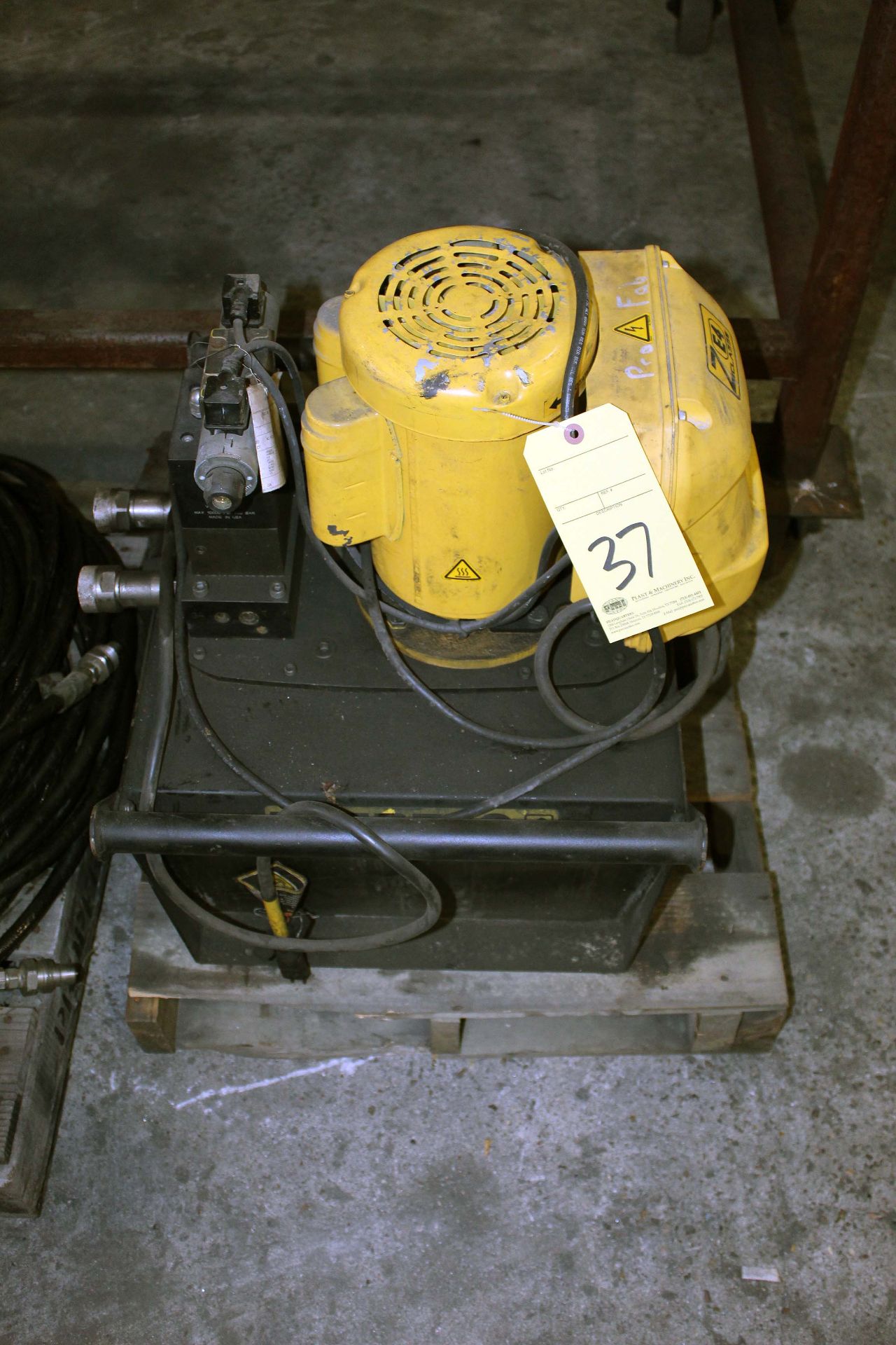 ELECTRIC HYDRAULIC PUMP, ENERPAC Z-CLASS E4, pendant control