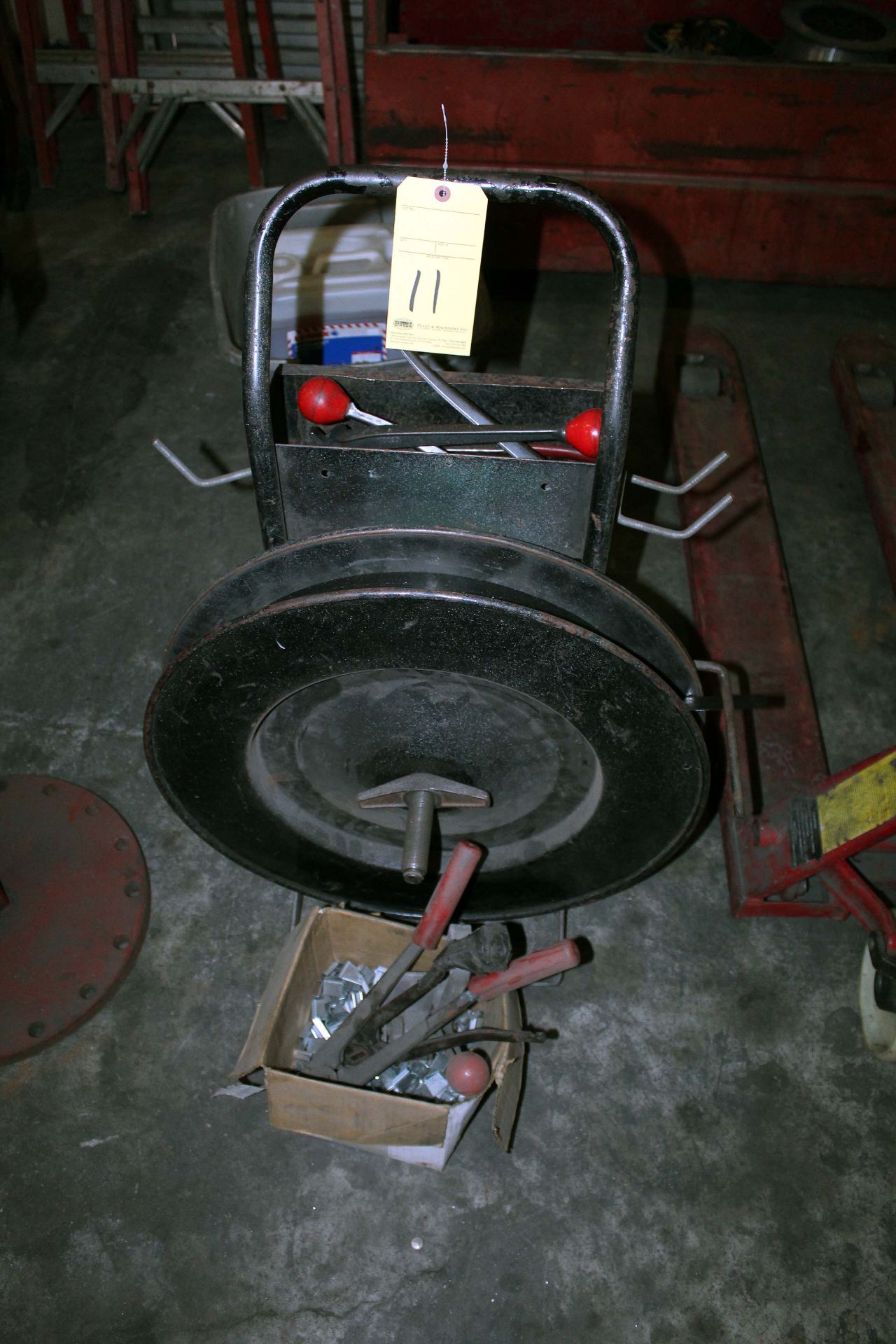 BANDING CART, w/tools