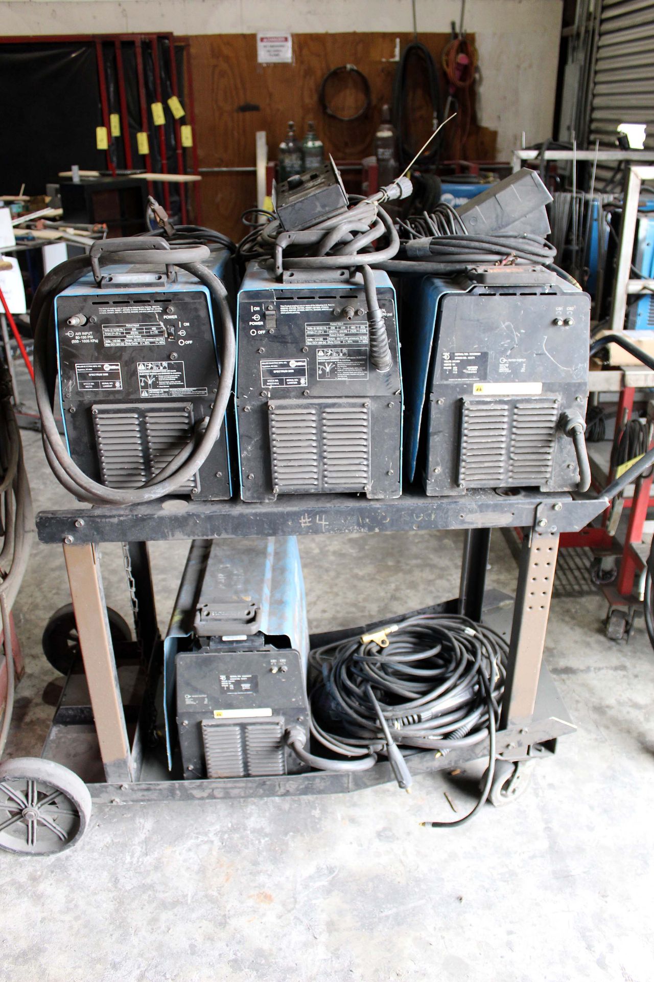 LOT OF WELDERS & PARTS, out of service - Image 2 of 2