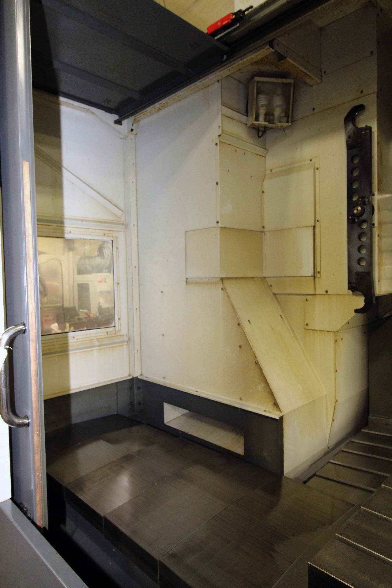 4-AXIS HORIZONTAL MACHINING CENTER, HAAS MDL. EC1600, new 6/2012, 64” x 36” table, 30” built-in - Image 3 of 15