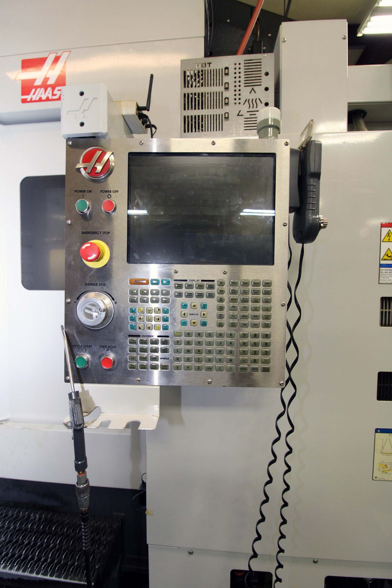 4-AXIS HORIZONTAL MACHINING CENTER, HAAS MDL. EC1600, new 10/2012, 64” x 36” table, 30” built-in - Image 10 of 14