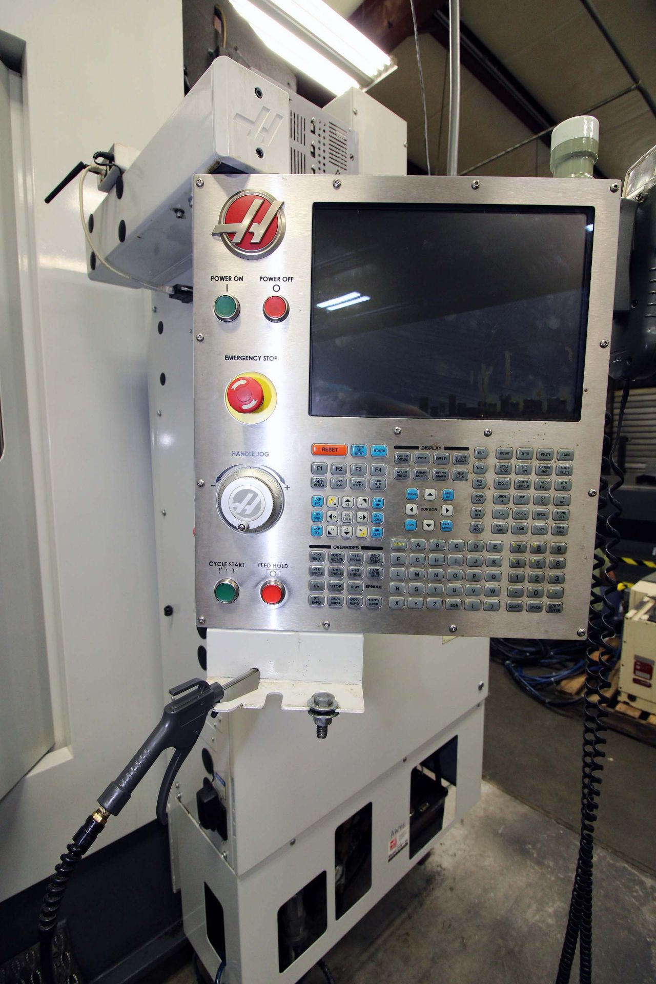 4-AXIS HORIZONTAL MACHINING CENTER, HAAS MDL. EC1600, new 6/2012, 64” x 36” table, 30” built-in - Image 10 of 15