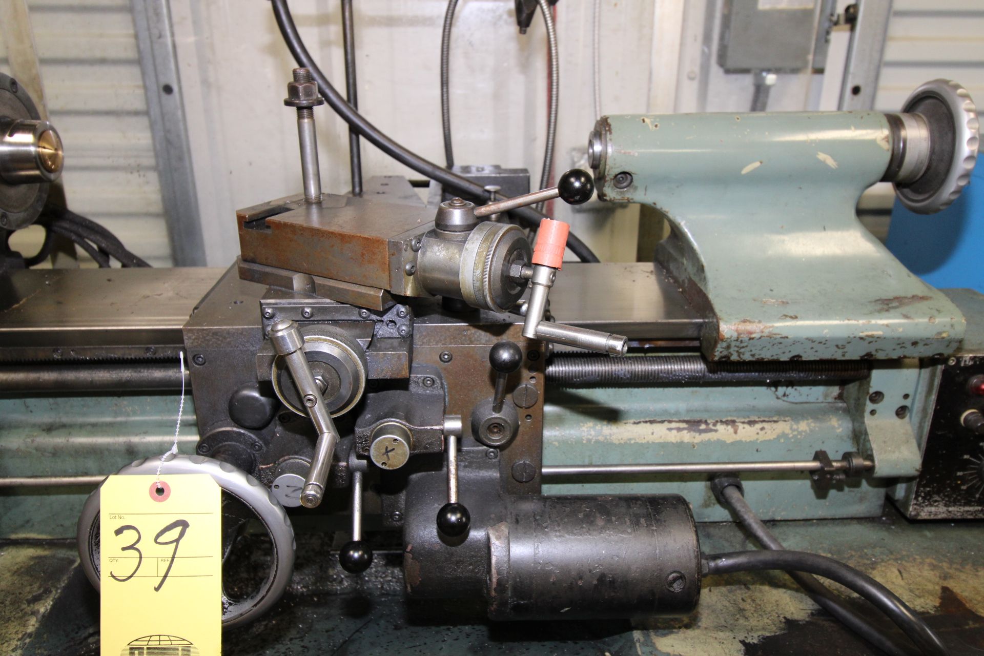 PRECISION TOOLROOM LATHE, FEELER MDL. FTL-618E, new 1985, 1-1/2 HP motor, lever type collet - Image 5 of 13