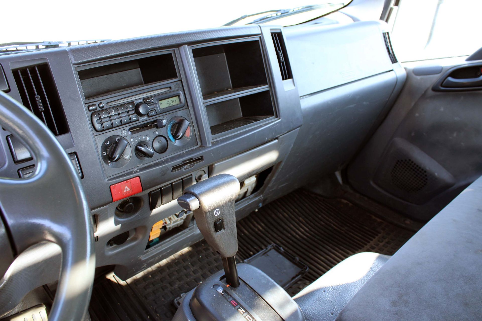 FLATBED TRUCK, 2012 ISUZU MDL. NPR-HD SUPER DUTY CAB OVER, auto. trans., 15-1/2’ diamond plate bed - Image 9 of 9