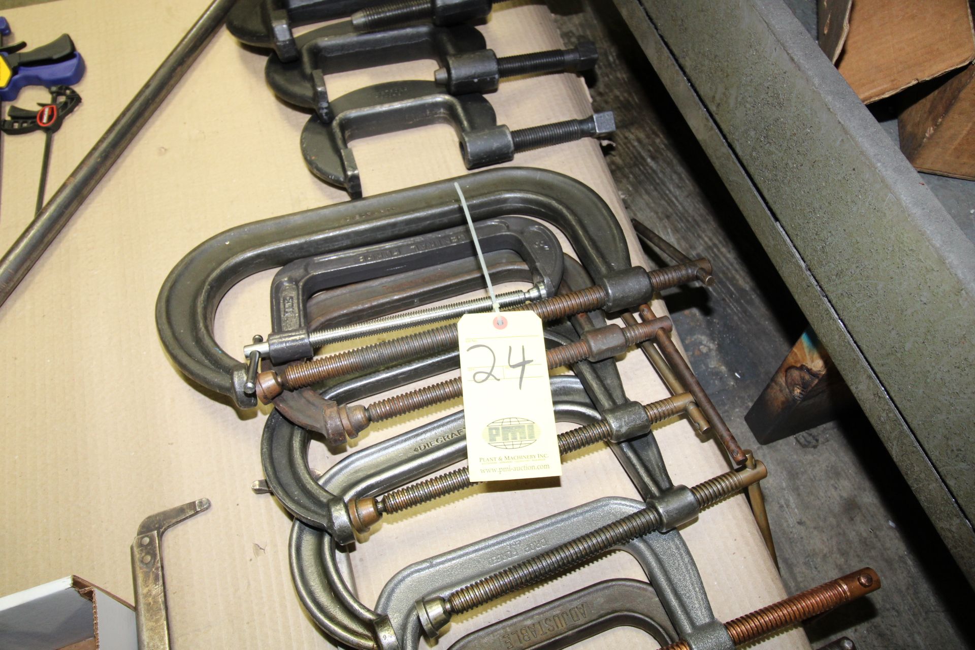 LOT OF C-CLAMPS