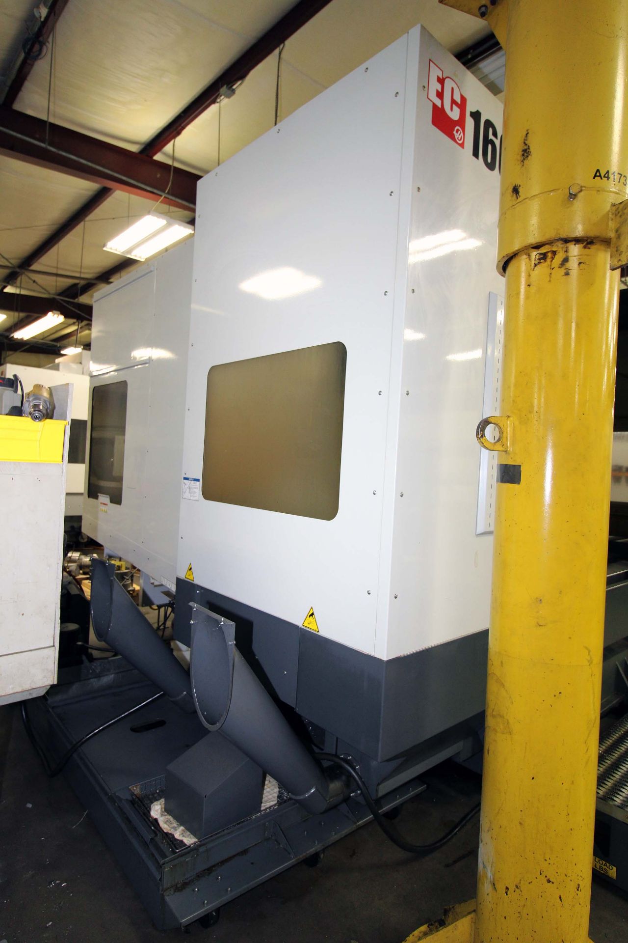 4-AXIS HORIZONTAL MACHINING CENTER, HAAS MDL. EC1600, new 10/2012, 64” x 36” table, 30” built-in - Image 13 of 14