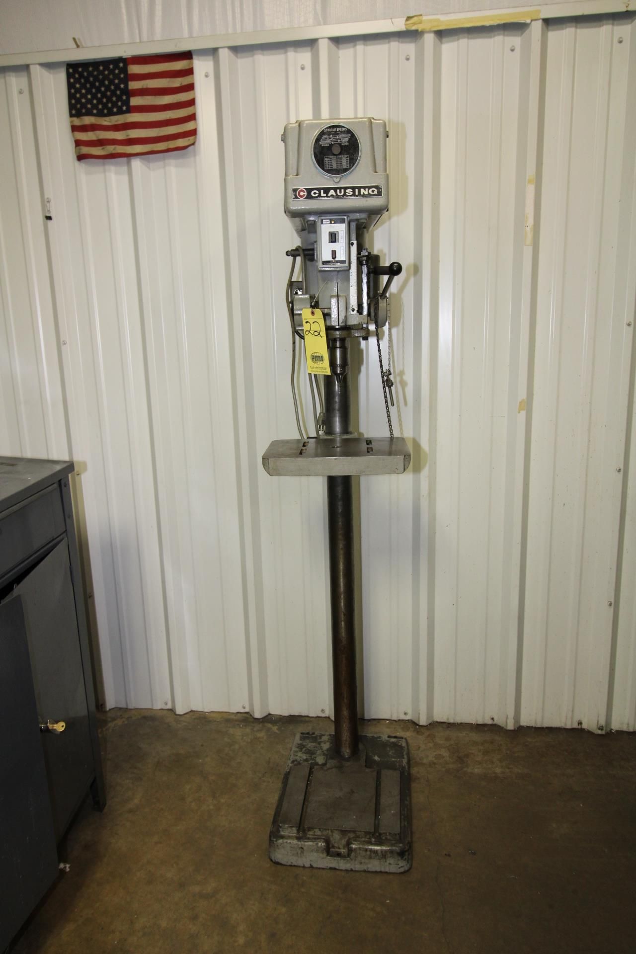 FLOOR TYPE DRILL PRESS, CLAUSING MDL. 1641, S/N 126776