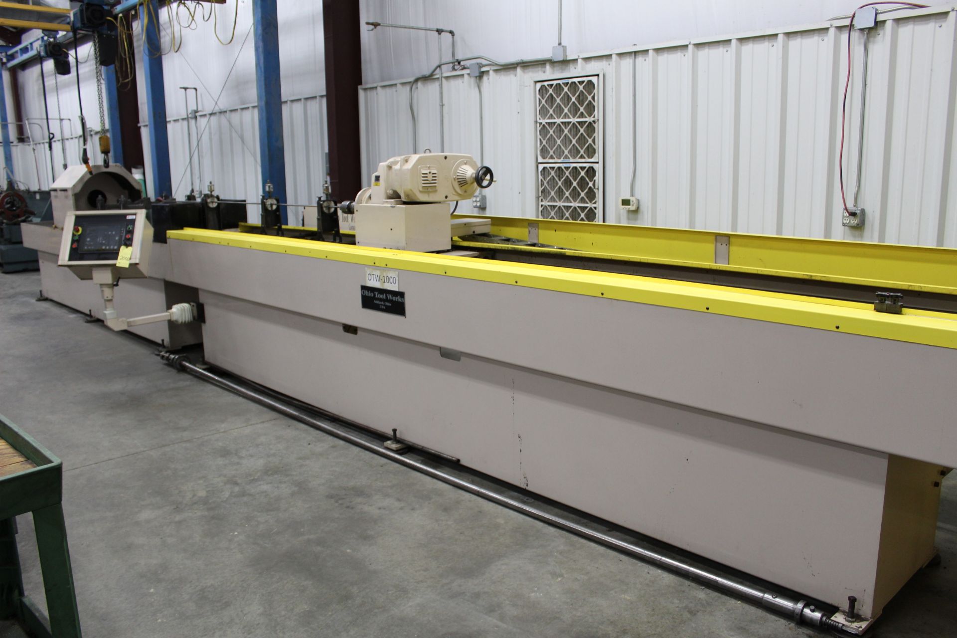 HORIZONTAL HONING MACHINE, OHIO TOOL WORKS VERSAHONE MDL. OTW1000, new 2008, 2” to 22” I.D. cap.,