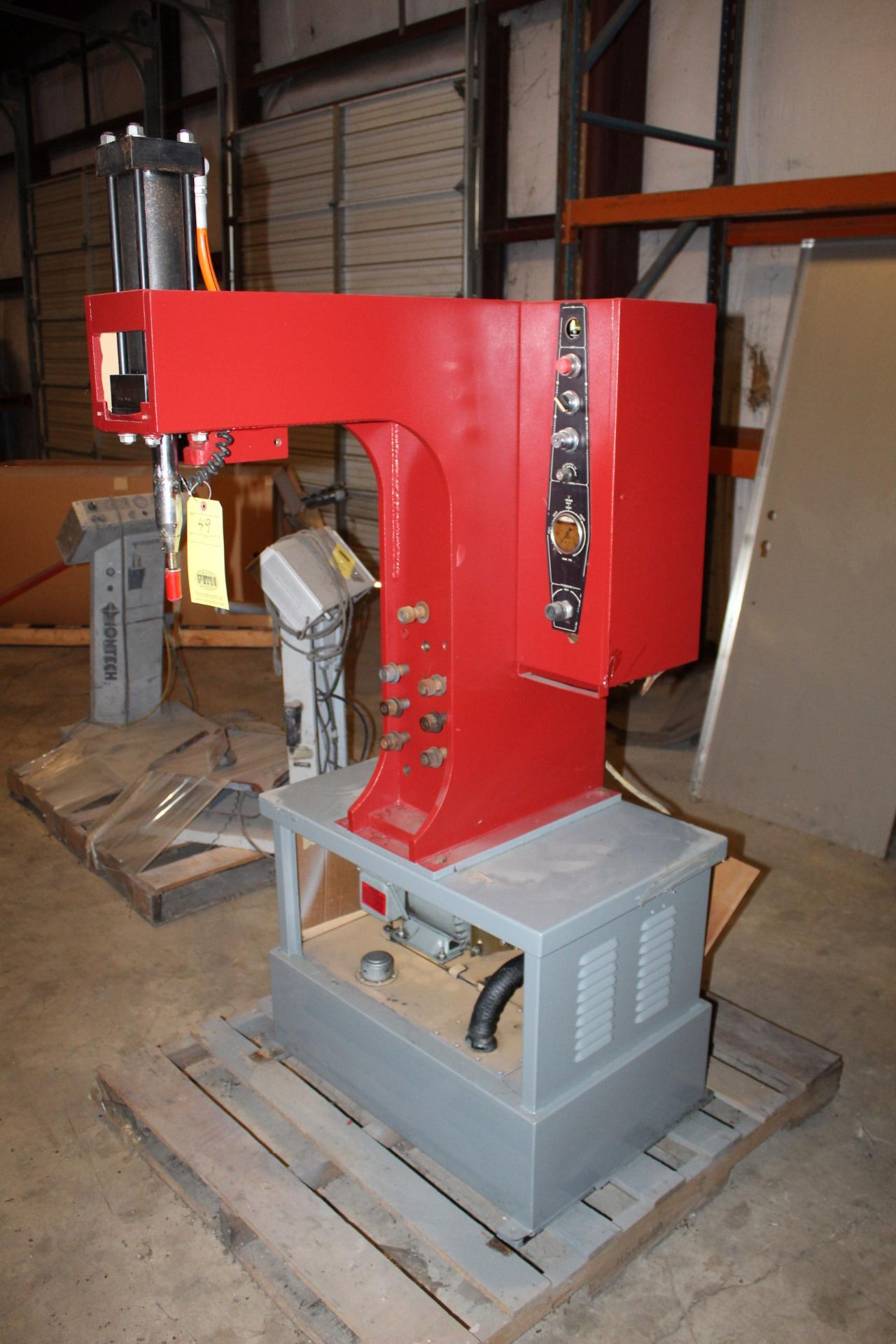 INSERTION PRESS, 6 T. cap. (missing lower part support) (Located at: Accurate, Inc., 1200 East 4th