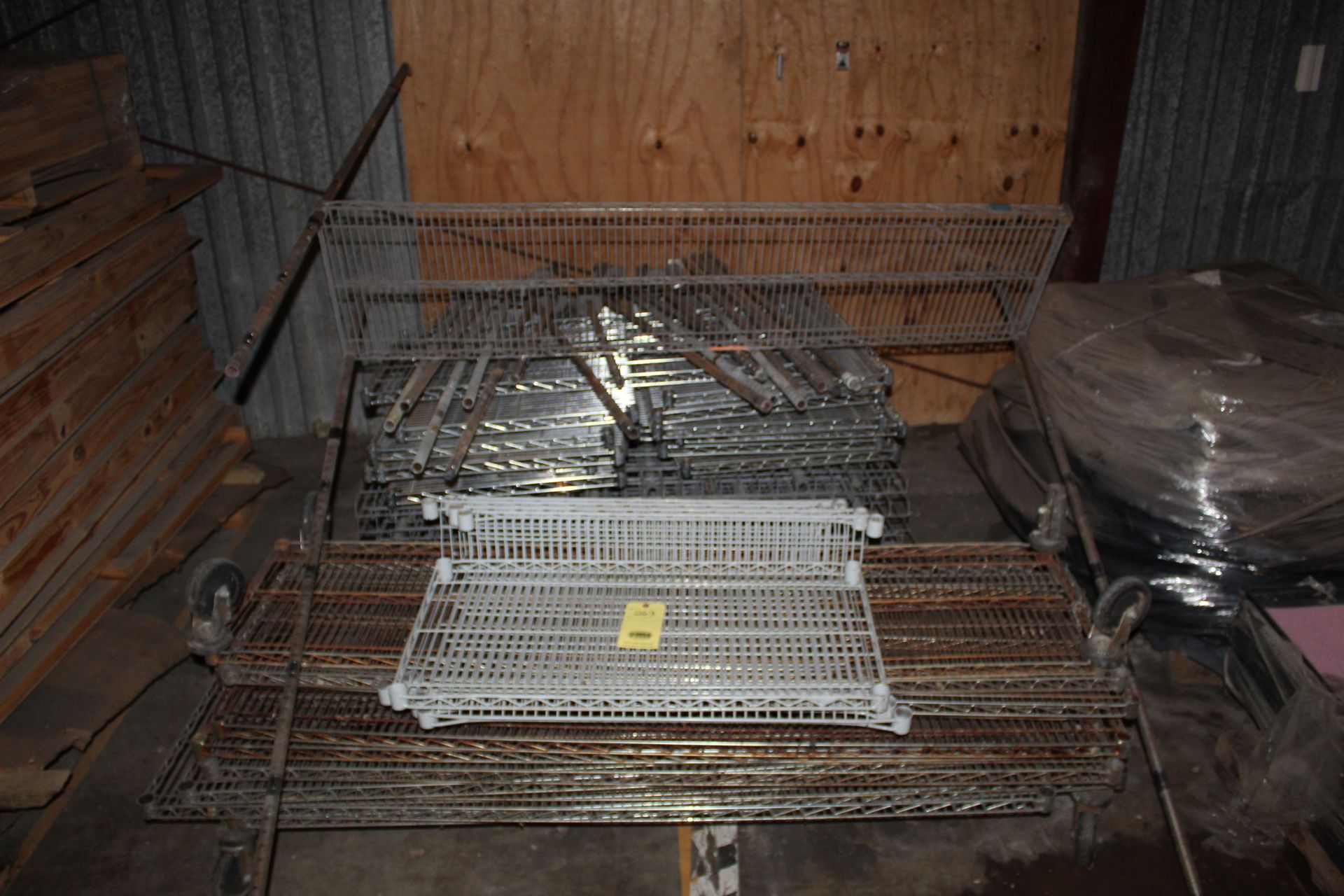 LOT OF WIRE RACK SHELVING (Located at: Accurate, Inc., 1200 East 4th Street, Taylor, TX 76574)