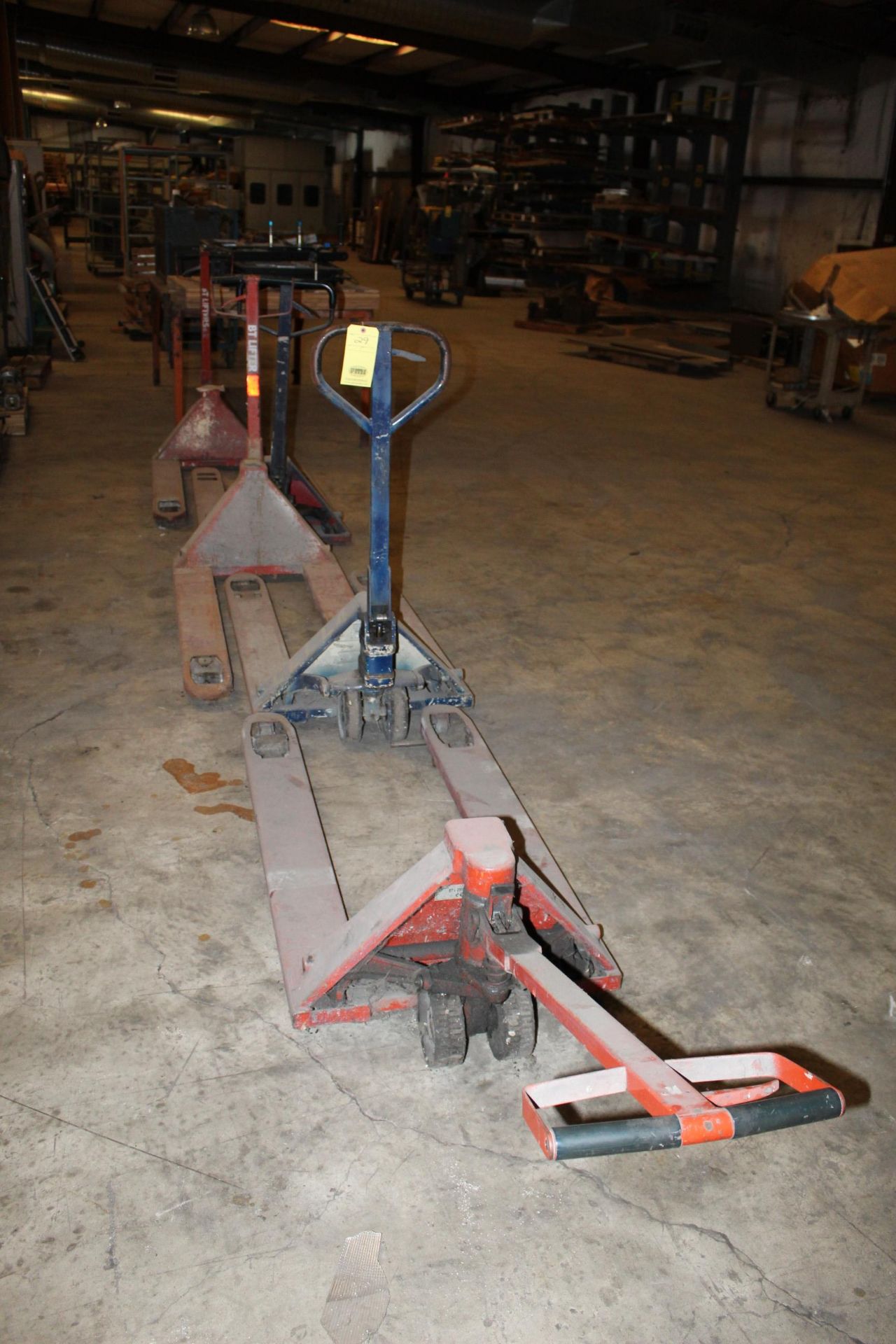LOT OF PALLET JACKS (5) (Located at: Accurate, Inc., 1200 East 4th Street, Taylor, TX 76574)