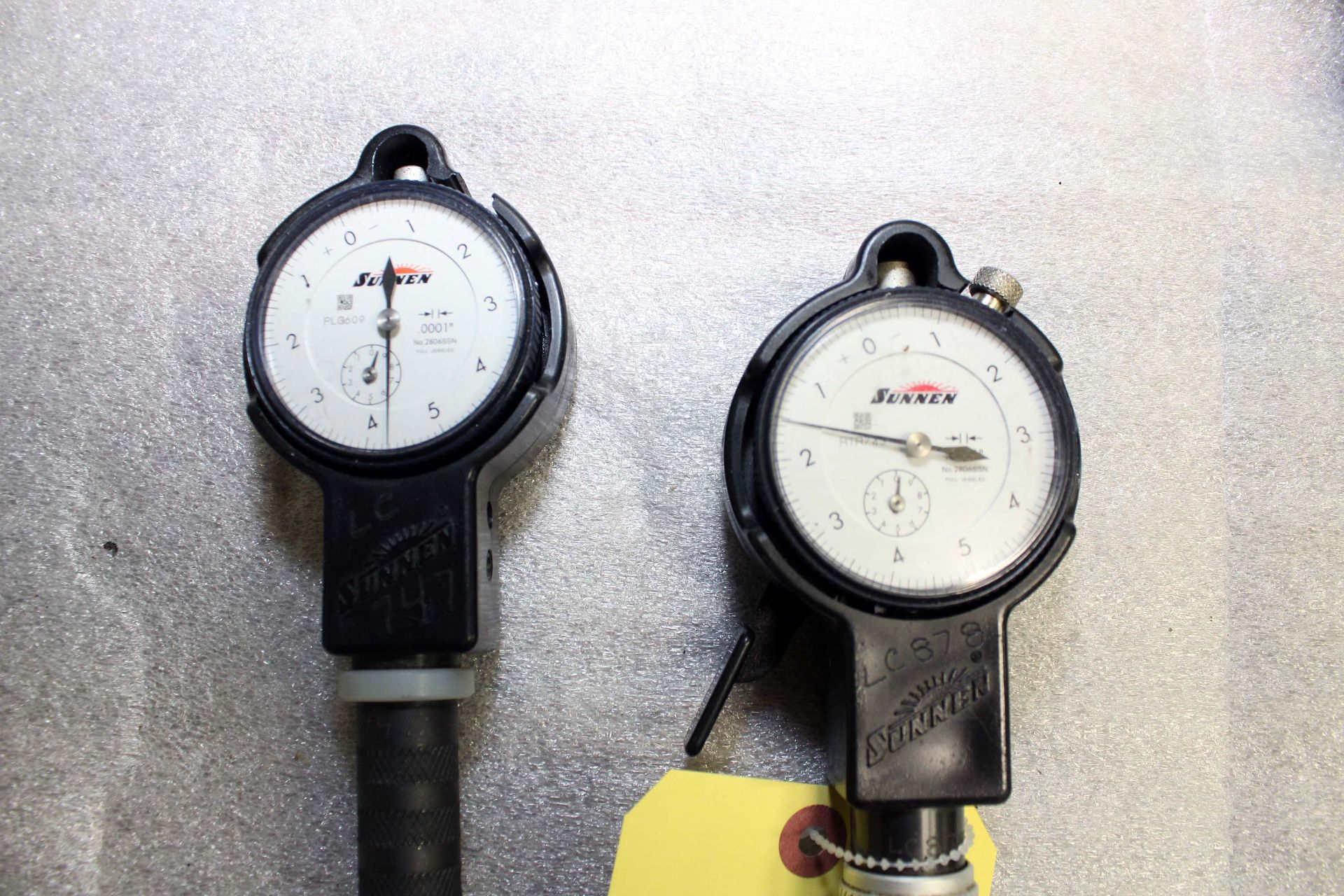 LOT OF DIAL BORE GAUGES (2), SUNNEN, approx. 12" reach - Image 2 of 2