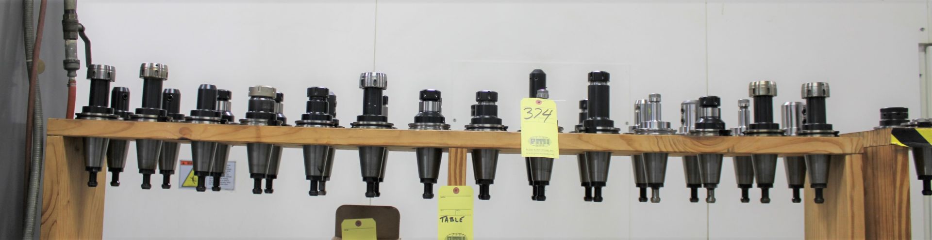 LOT OF CAT-50 TOOLHOLDERS (approx. 28 tools)