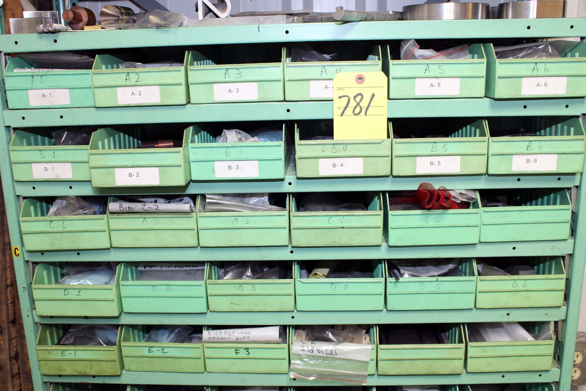 SHELF, w/Graphite electrodes (for Plunge EDM) - Image 3 of 4