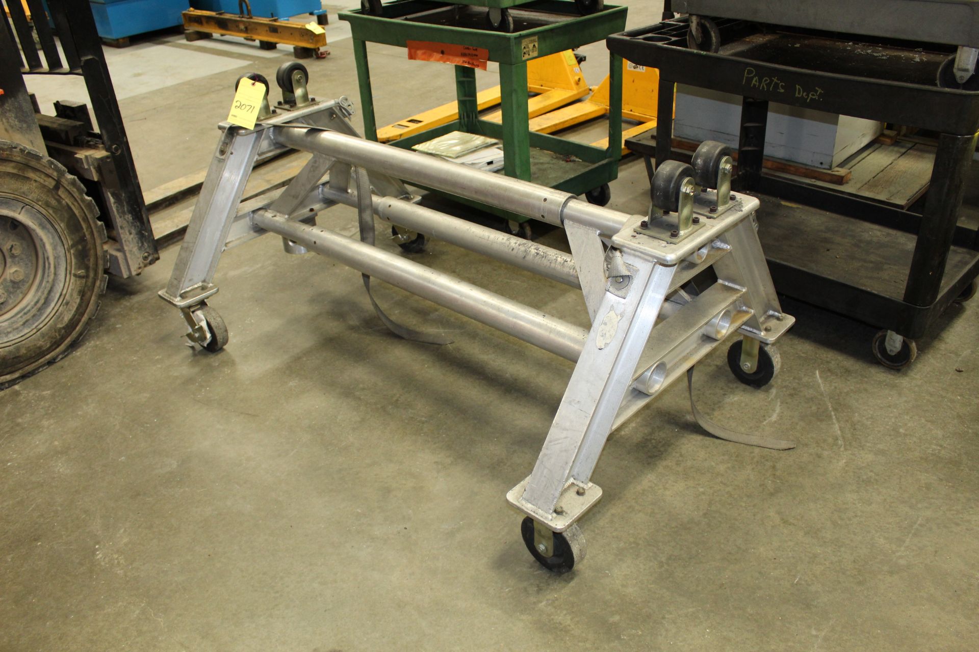 FABRICATED ALUMINUM CRADLE (Located at: Langham Creek Machine Works, 37470 FM 529, Brookshire, TX