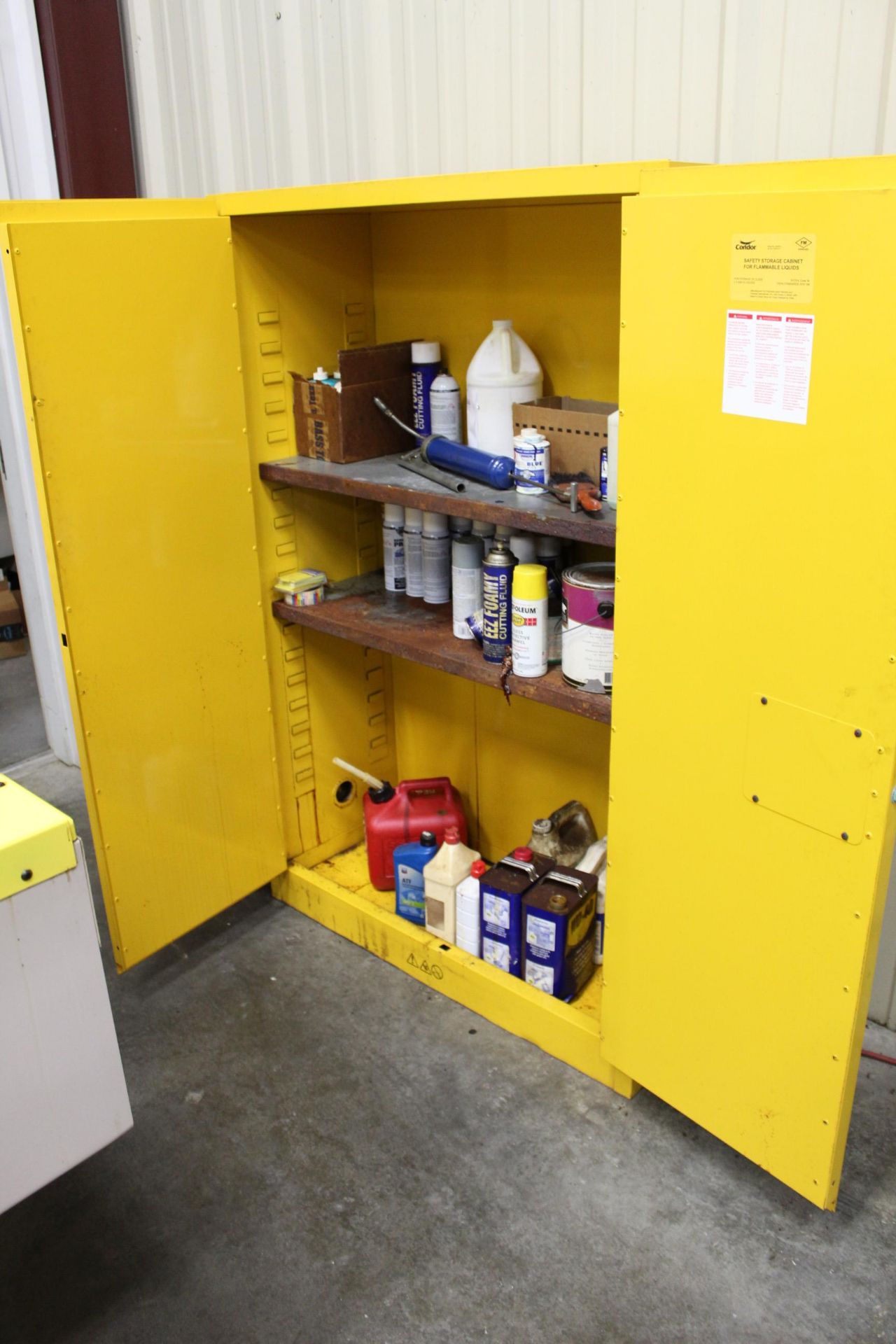 FLAMMABLE MATERIAL STORAGE CABINET (Located at: Langham Creek Machine Works, 37470 FM 529, - Image 2 of 2
