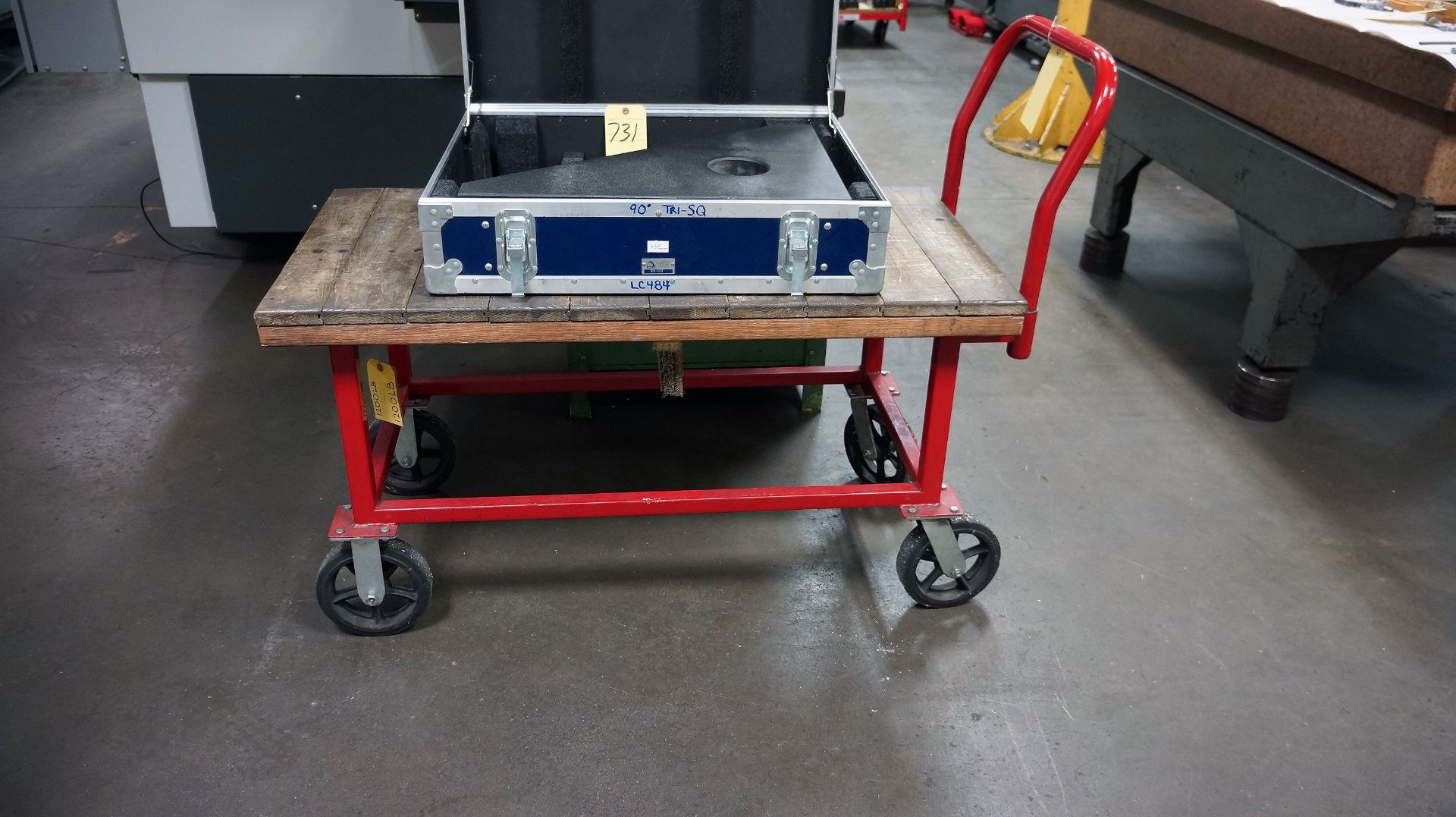 PLATFORM TRUCK, 24" X 48" X 26" HEIGHT ( DELAYED REMOVAL )