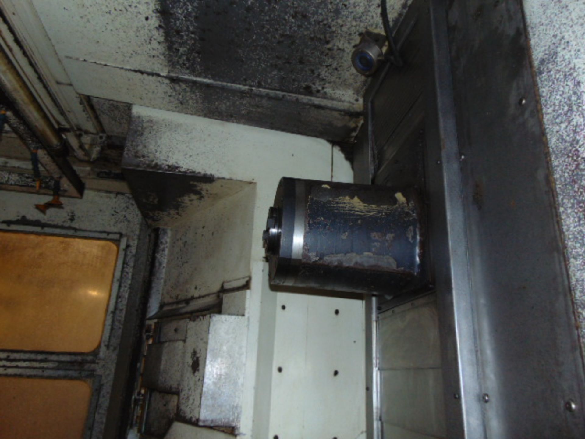 4-AXIS HORIZONTAL MACHINING CENTER, NIIGATA MDL. HN80D, new 2007, Fanuc 16i-MB CNC control, 31.5” - Image 4 of 30