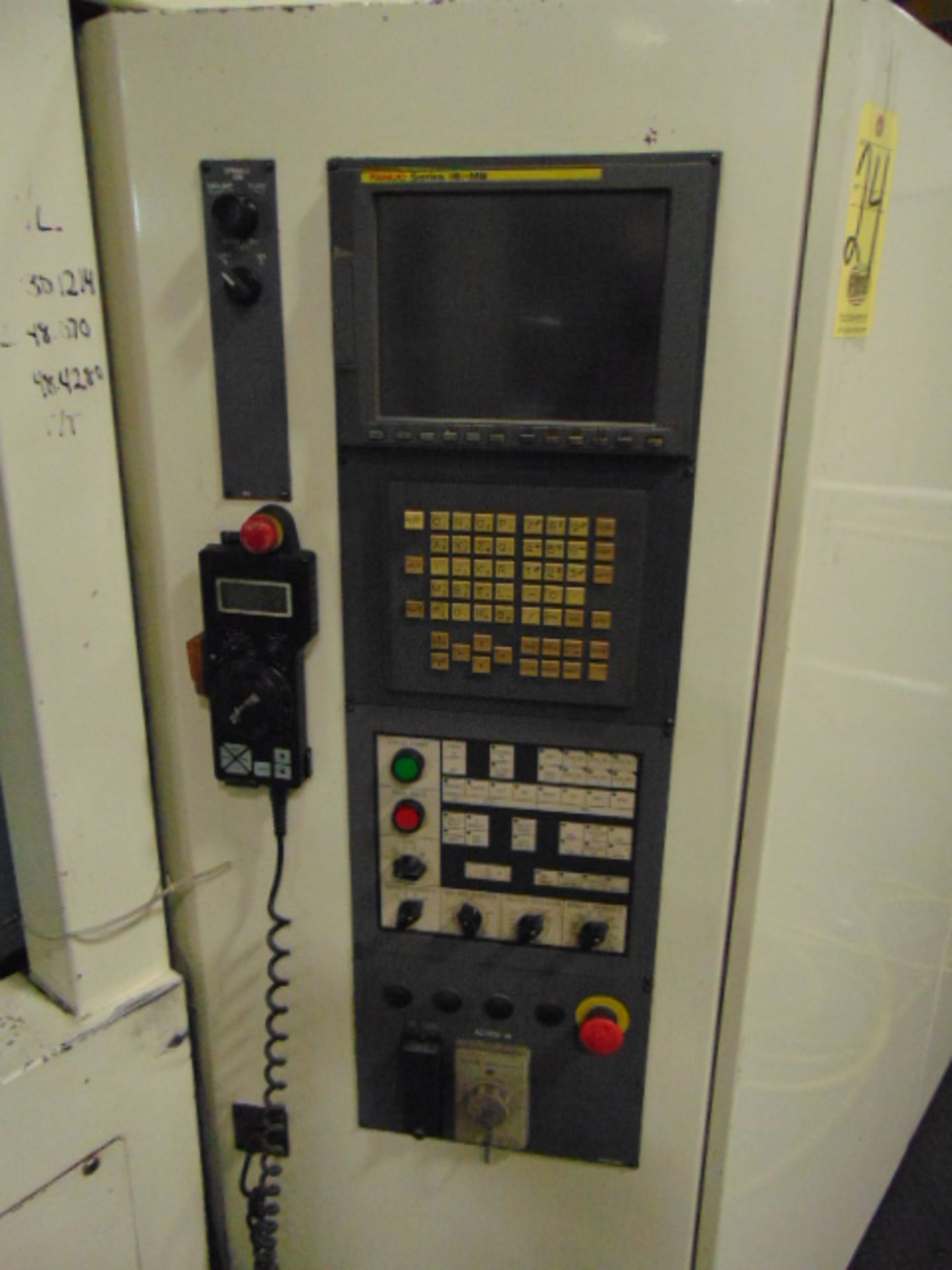 4-AXIS HORIZONTAL MACHINING CENTER, NIIGATA MDL. HN80D, new 2007, Fanuc 16i-MB CNC control, 31.5” - Image 3 of 30