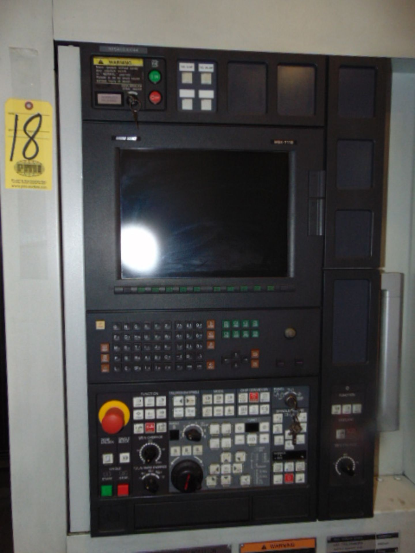 5-AXIS HORIZONTAL TURNING & MILLING CENTER, MORI SEIKI MDL. NT5400 DCG/1800SZ 5-AXOS, new 2007, - Image 12 of 26