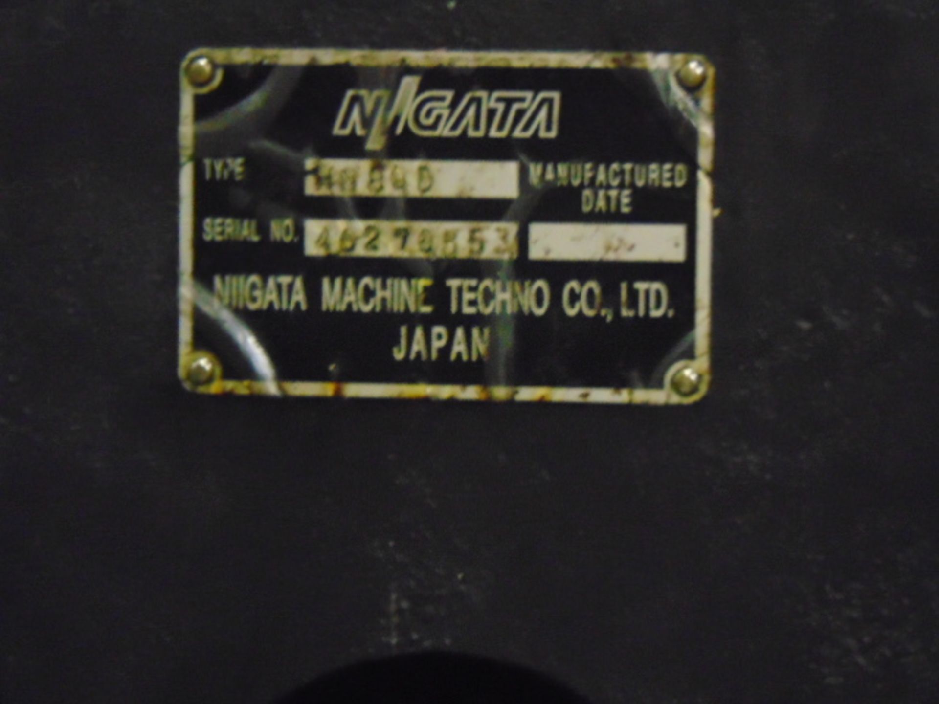 4-AXIS HORIZONTAL MACHINING CENTER, NIIGATA MDL. HN80D, new 2007, Fanuc 16i-MB CNC control, 31.5” - Image 24 of 30
