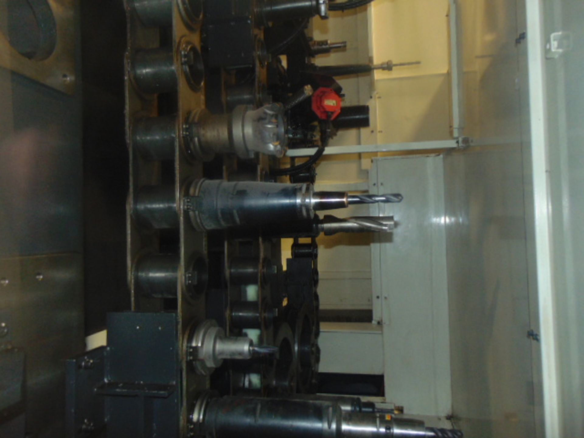 4-AXIS HORIZONTAL MACHINING CENTER, NIIGATA MDL. HN100D, new 2011, Fanuc 30i - Model A CNC - Image 20 of 29