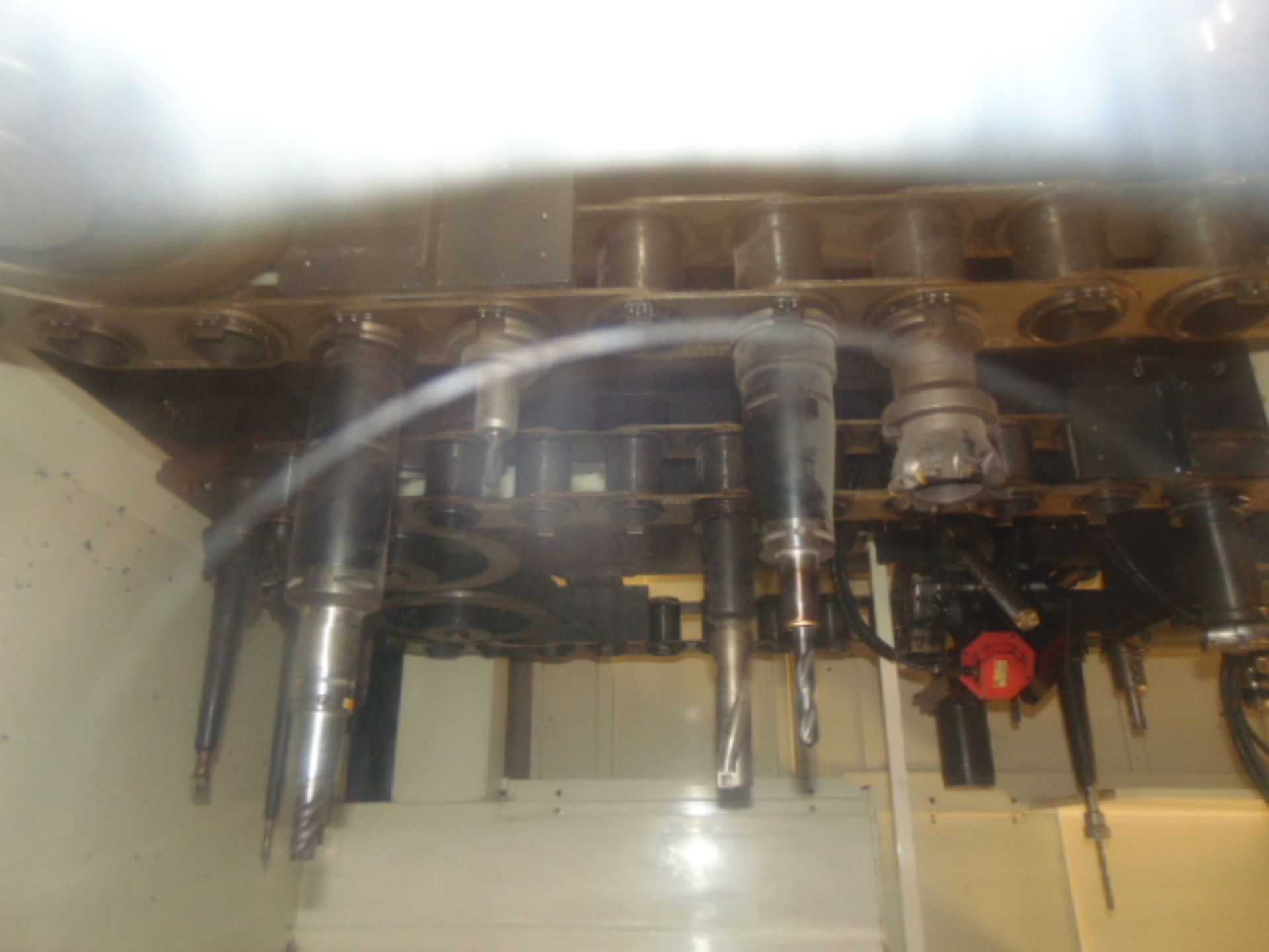 4-AXIS HORIZONTAL MACHINING CENTER, NIIGATA MDL. HN100D, new 2011, Fanuc 30i - Model A CNC - Image 19 of 29