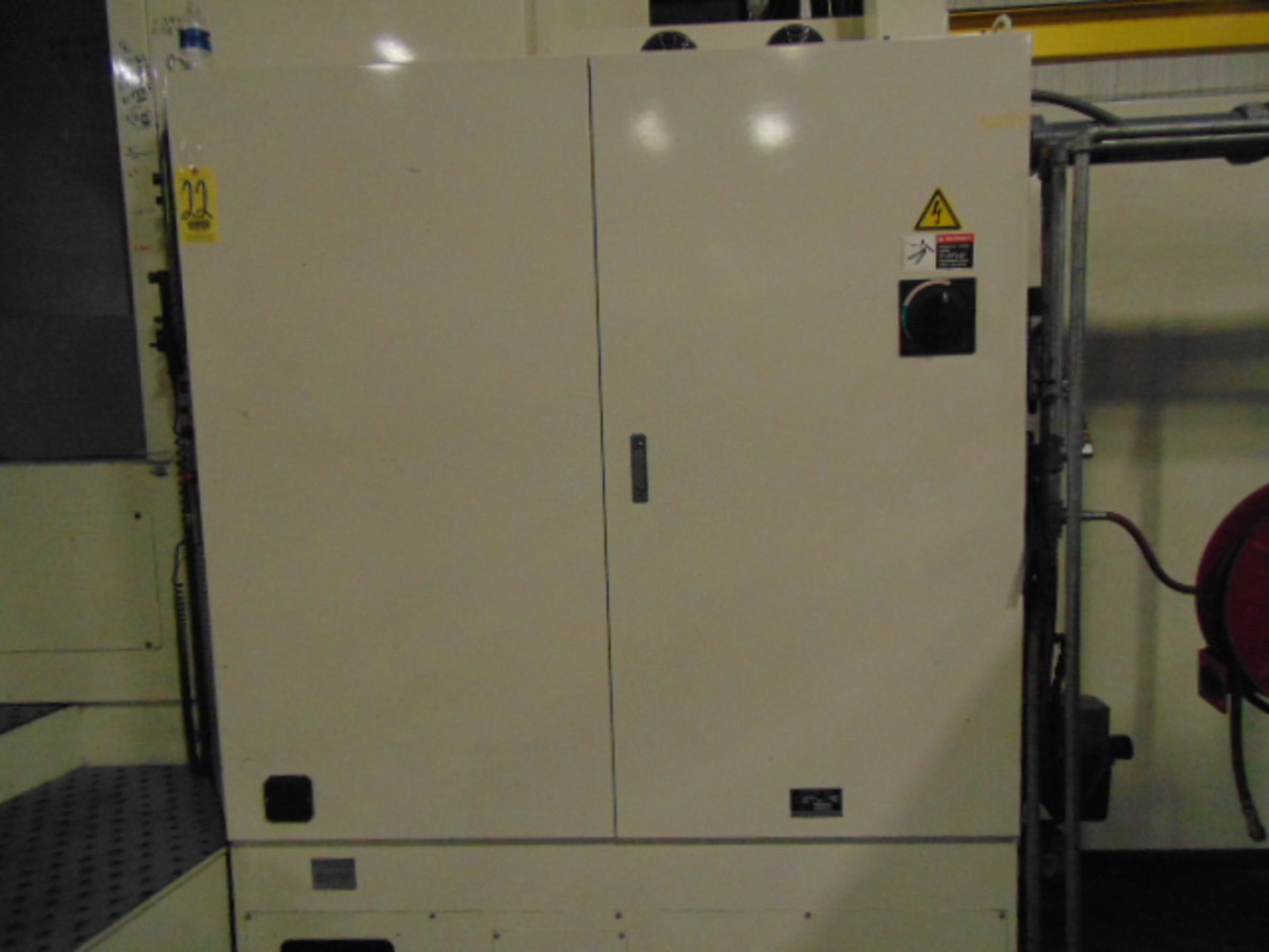 4-AXIS HORIZONTAL MACHINING CENTER, NIIGATA MDL. HN100D, new 2011, Fanuc 30i - Model A CNC - Image 27 of 29
