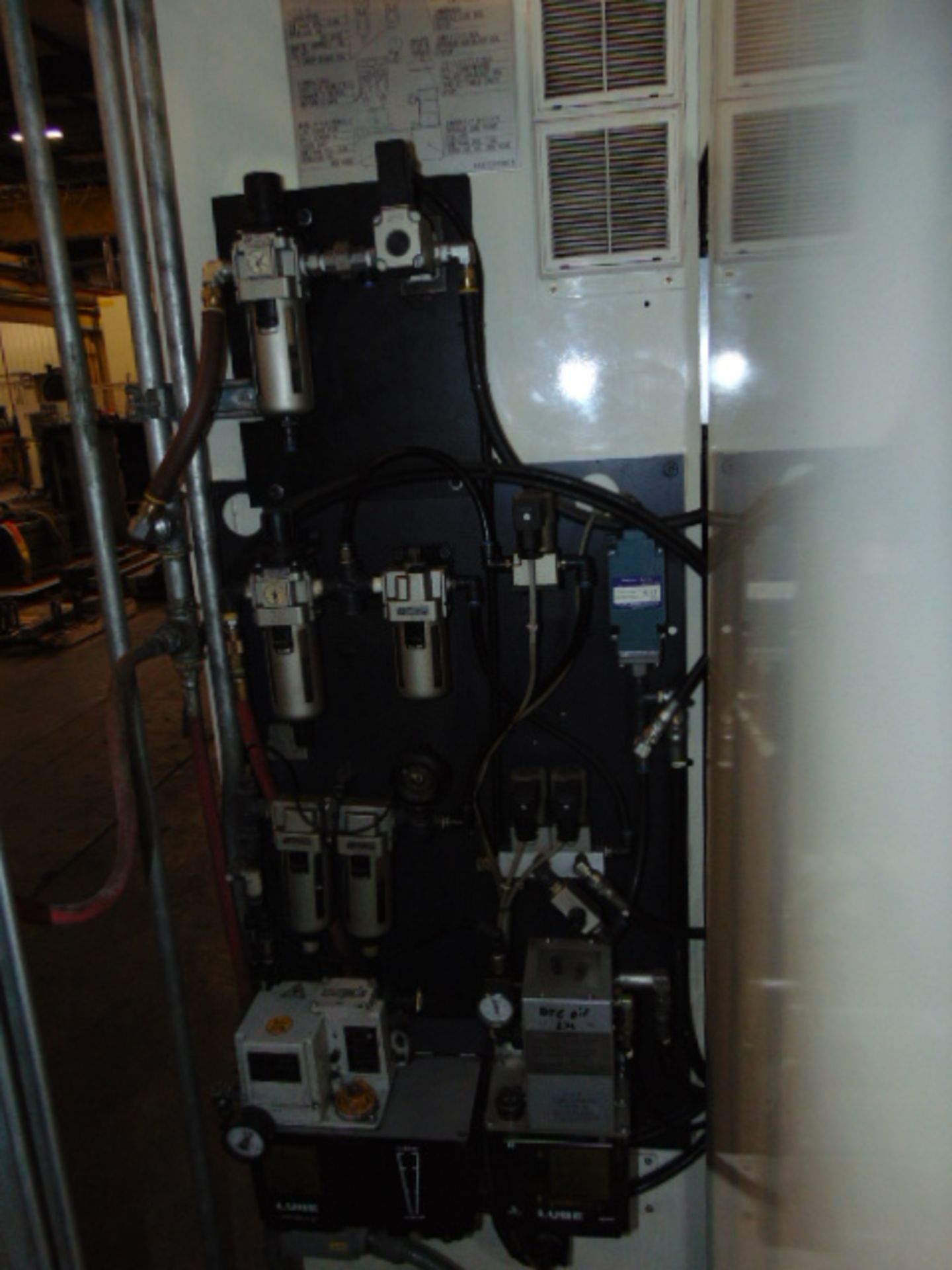 4-AXIS HORIZONTAL MACHINING CENTER, NIIGATA MDL. HN100D, new 2011, Fanuc 30i - Model A CNC - Image 26 of 29