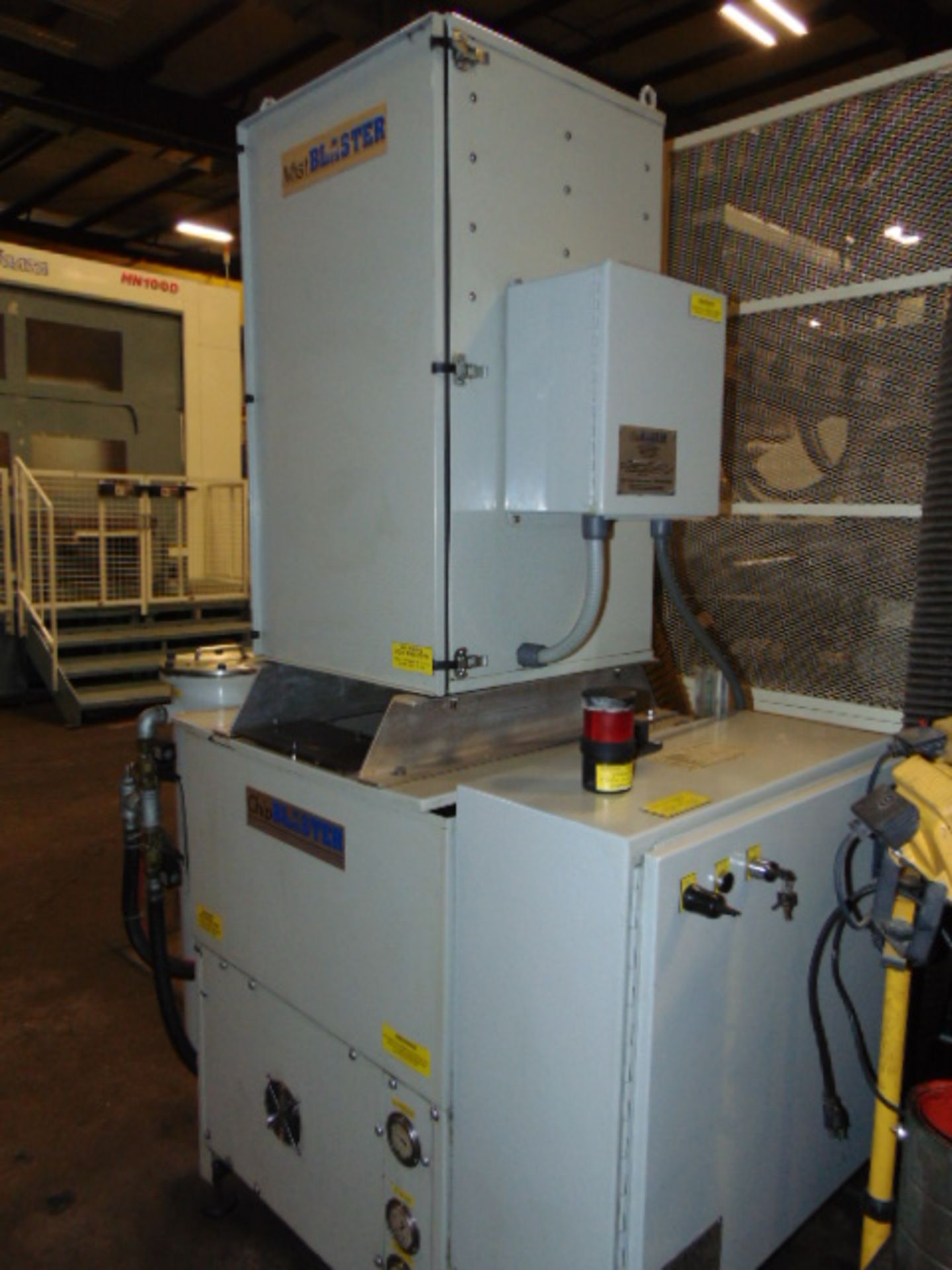 4-AXIS HORIZONTAL MACHINING CENTER, NIIGATA MDL. HN80D, new 2007, Fanuc 16i-MB CNC control, 31.5” - Image 16 of 29