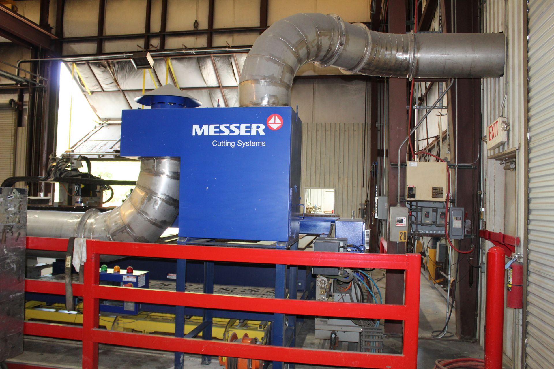 CNC PLASMA & OXY/FUEL CUTTING SYSTEM, MESSER PLATEMASTER II, mfg. 2018, installed 2019, Messer - Image 7 of 11